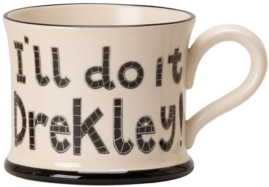 I'll Do It Direkley Cornwall Moorland Pottery Mug