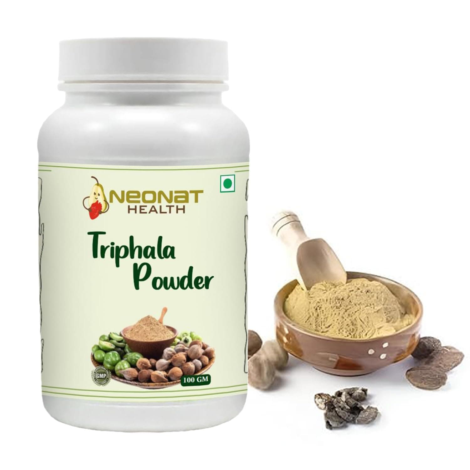 Triphala Churna Powder 100g | Ayurvedic Blend of Amla, Haritaki & Bibhitaki | Natural Immunity Booster, Antioxidants Rich | Digestive Support & Stress Relief for Men & Women