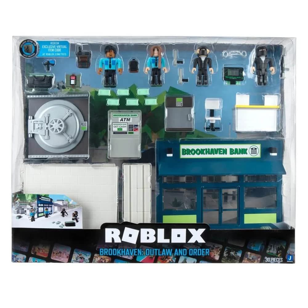Roblox Deluxe Brookhaven Bank leikkisetti