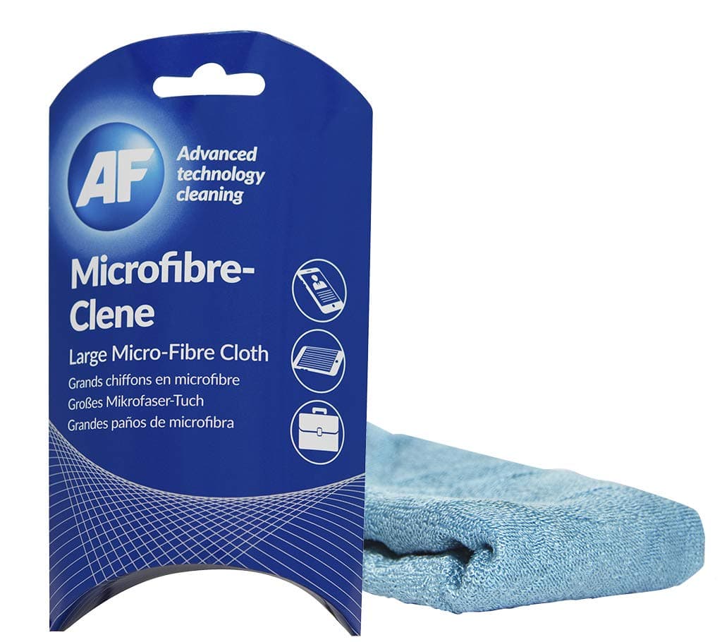 AF Microfibre Cleaning Cloth 29.9cm x 27.6cm soft & absorbent cleaning cloth for polishing glass, screens and more.