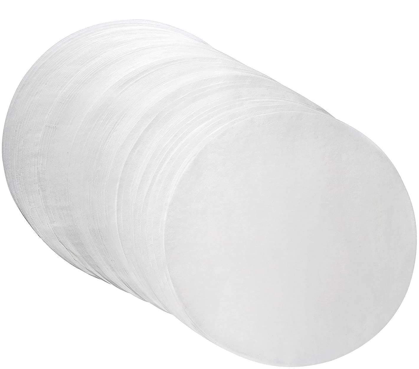 WANTan (set of 200) Parchment Paper Baking Circles 8 Inch Diameter, Baking Paper Liners for Baking Cakes, Cooking, Dutch Oven, Air Fryer, Cheesecakes, Tortilla Press