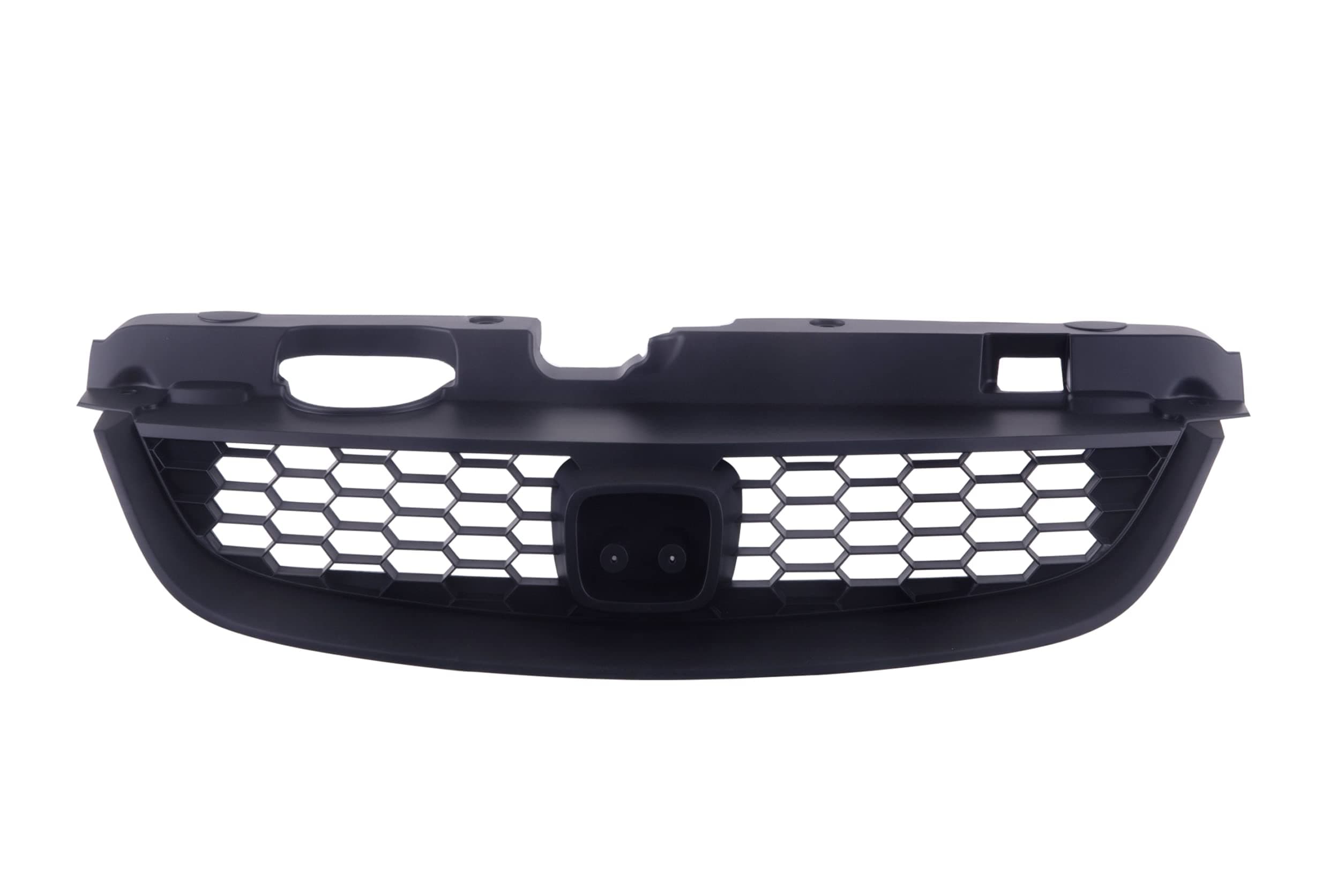 Replacement Parts Front Grille Grill Black Shell And Black Insert Compatible with 2004-2005 Honda Civic Coupe 2-door 71121S5PA02 HO1200165