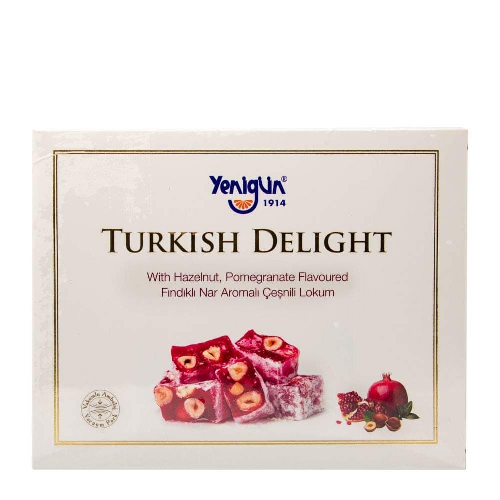 Turkish Delight with Pomegranate and Hazelnut,454 gr