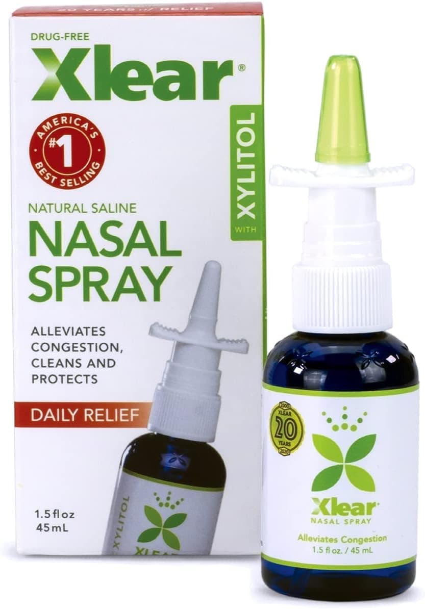 Xlear Nasal Spray with Xylitol,1.5fl. oz (Pack of 3)