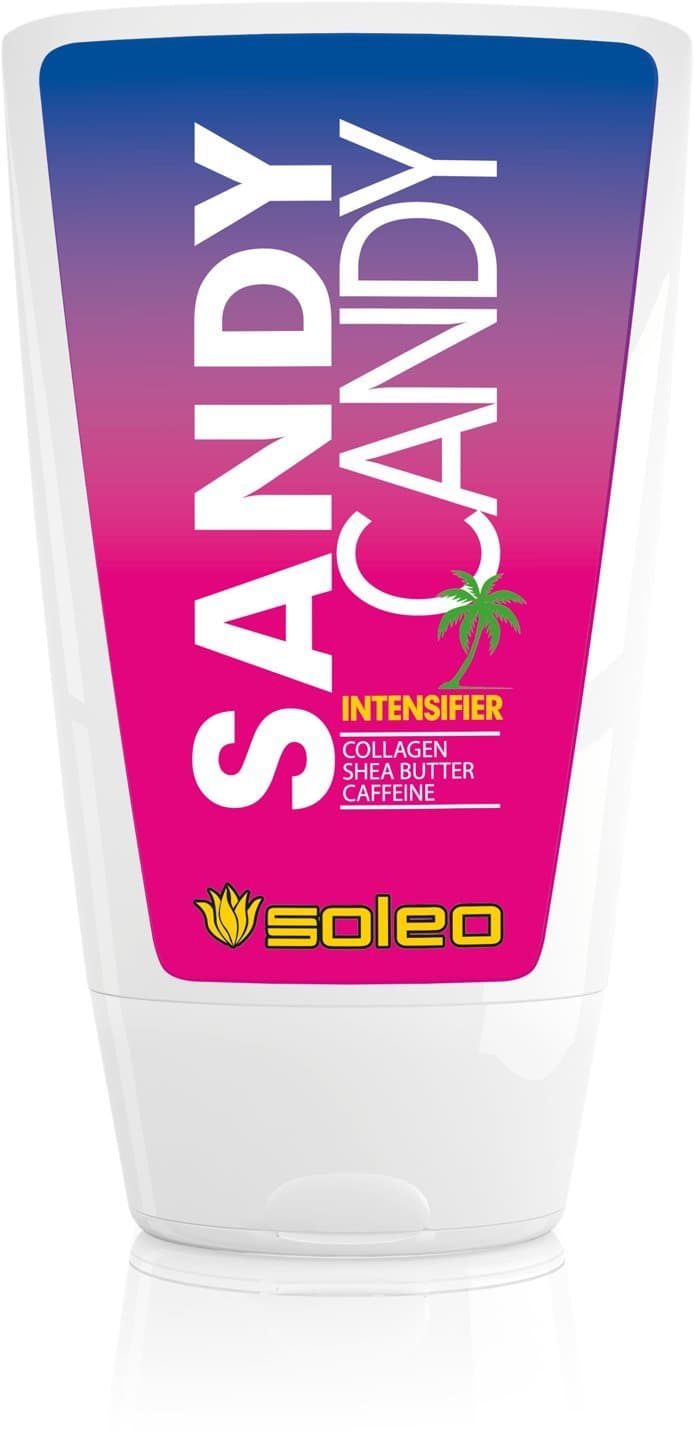 Soleo Sandy Candy Sunbed Tanning Lotion Cream intensifier with collagen