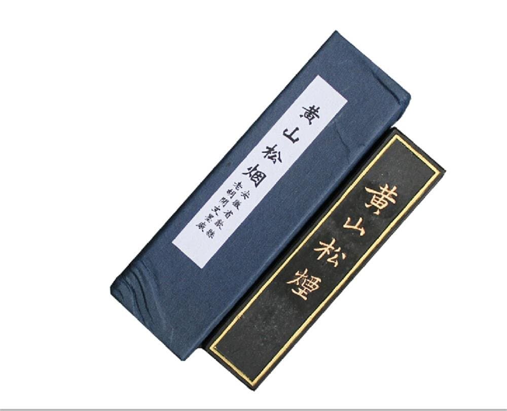 Yellow MountainSolid Ink Sticks Black Pine Soot 25g Each Twin Pack