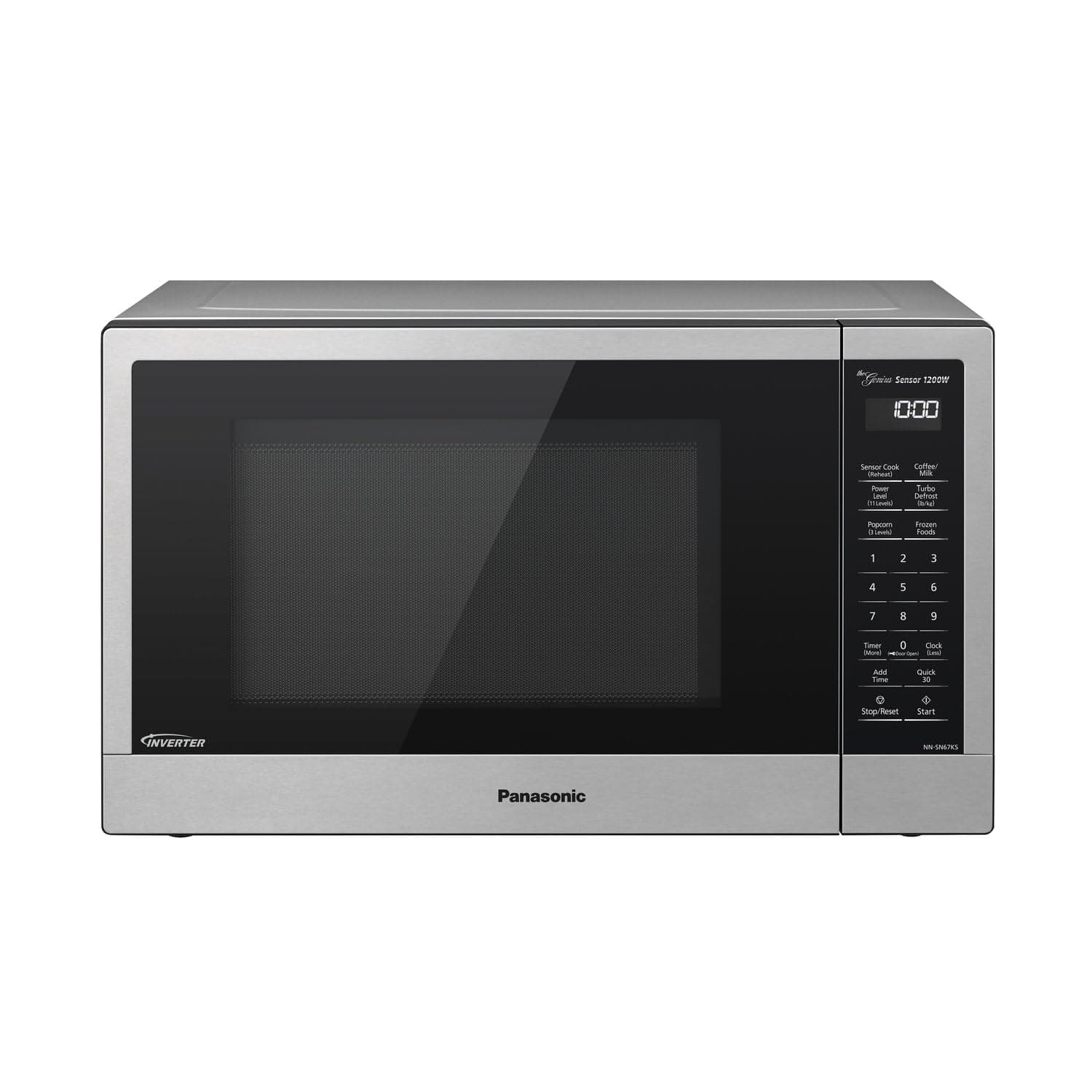 Panasonic NN-SN67KS Microwave Oven, 1.2 cu.ft, Stainless Steel/Silver