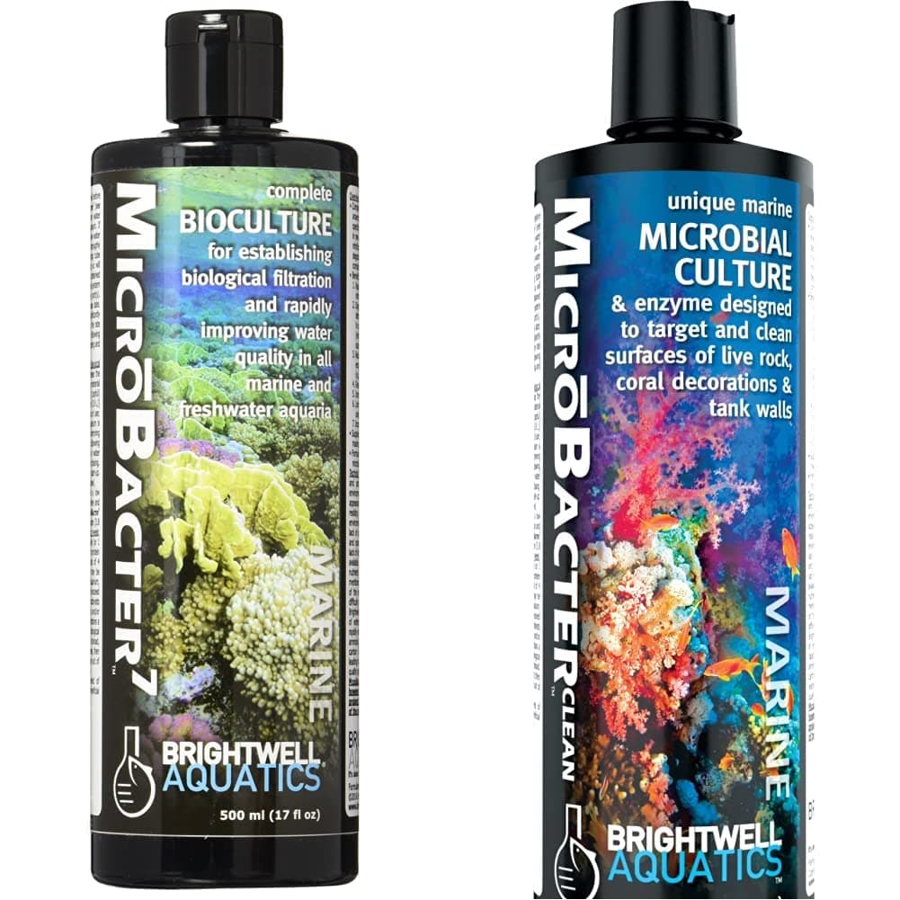 MicroBacter7 & MicroBacter Clean - Bacteria & Water Conditioners for Fish Tanks and Aquariums