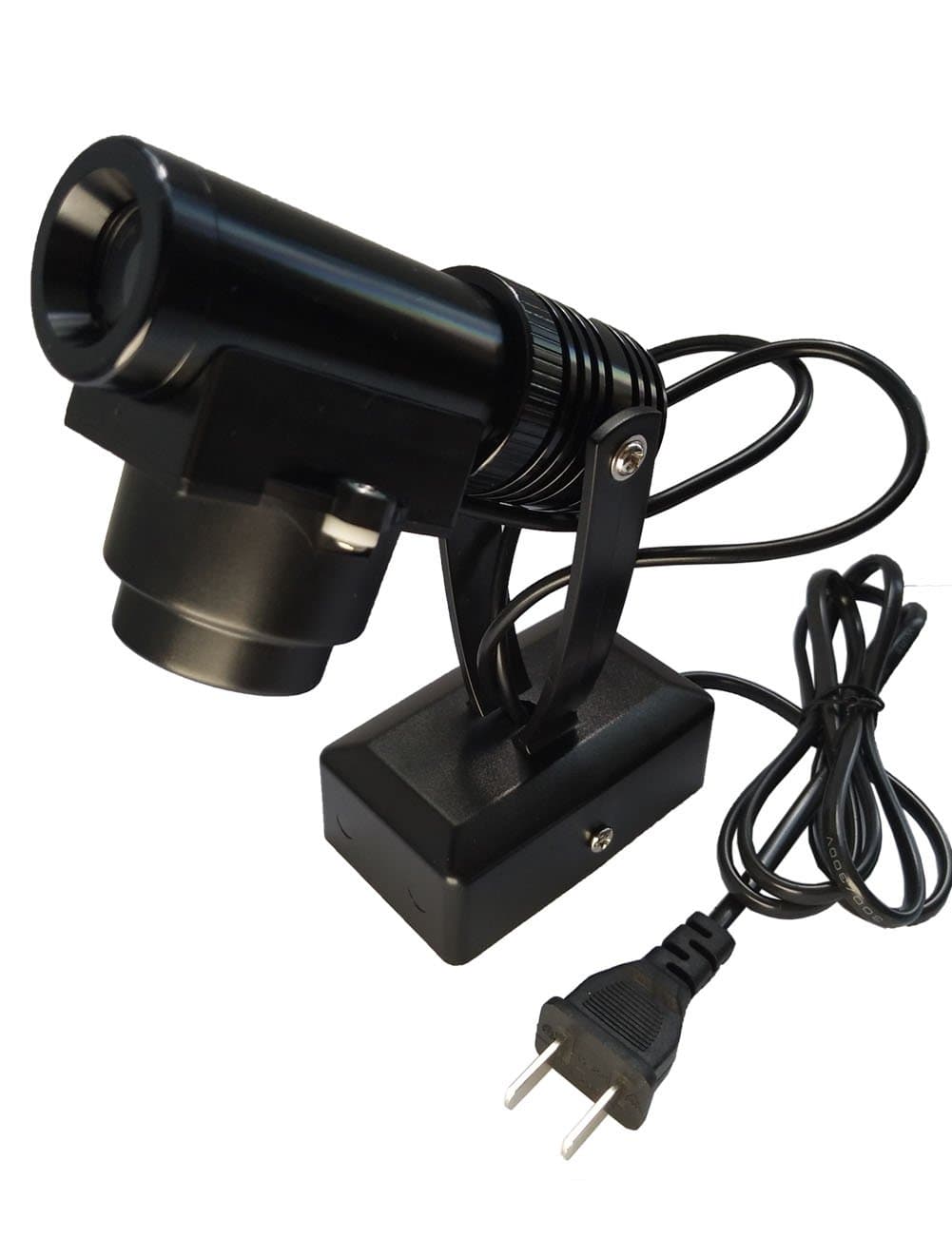 LED Rotating Logo Projection Light for Indoor Use, 15W Spotlight with Custom GOBO Projector Light, Company Hotel Restaurant Advertising Signs, Holiday, Birthday Party Projection Night Light