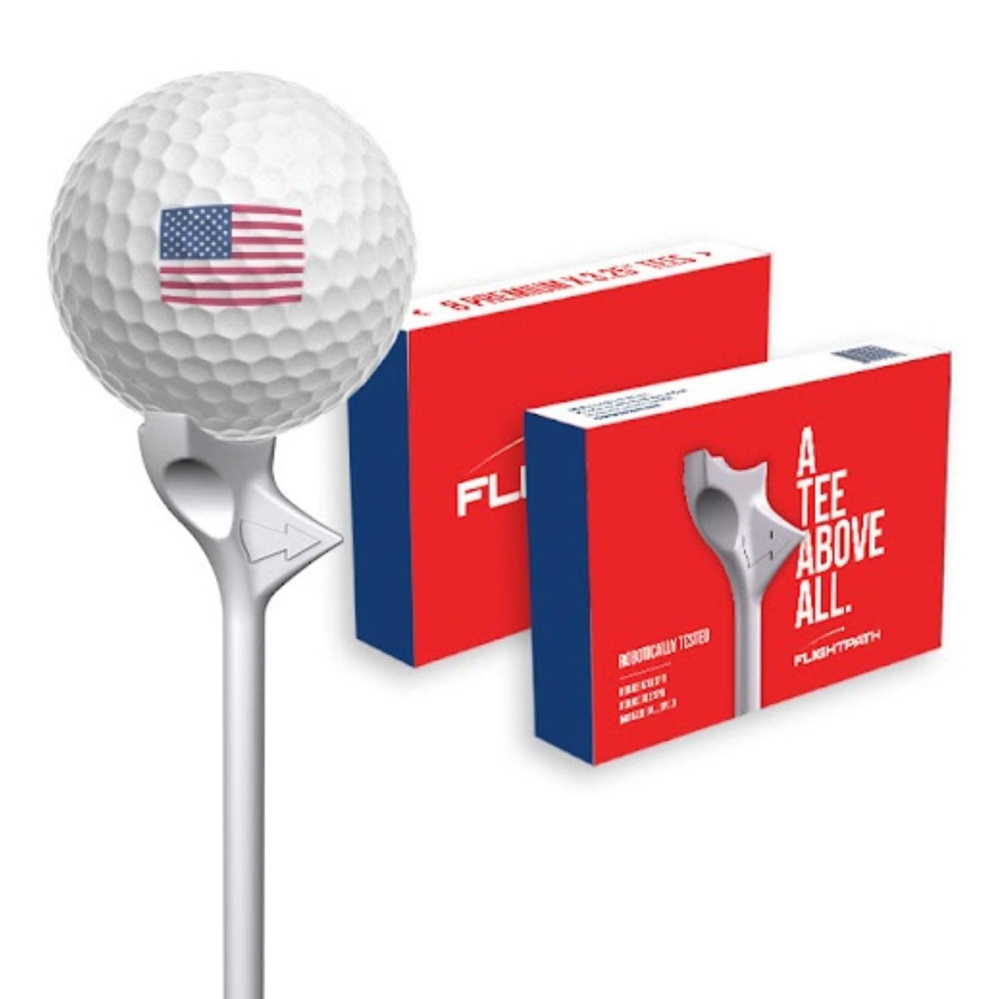 Diamond Golf Tees – Patented Design to Reduce Spin for Long, Straight Drives – Low-Friction Long Tees, Robotically Tested for Ball Spin – USGA Approved Performance