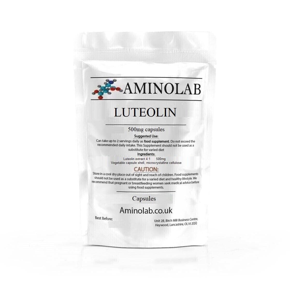 Aminolab - Luteolin 500mg 30 Capsules
