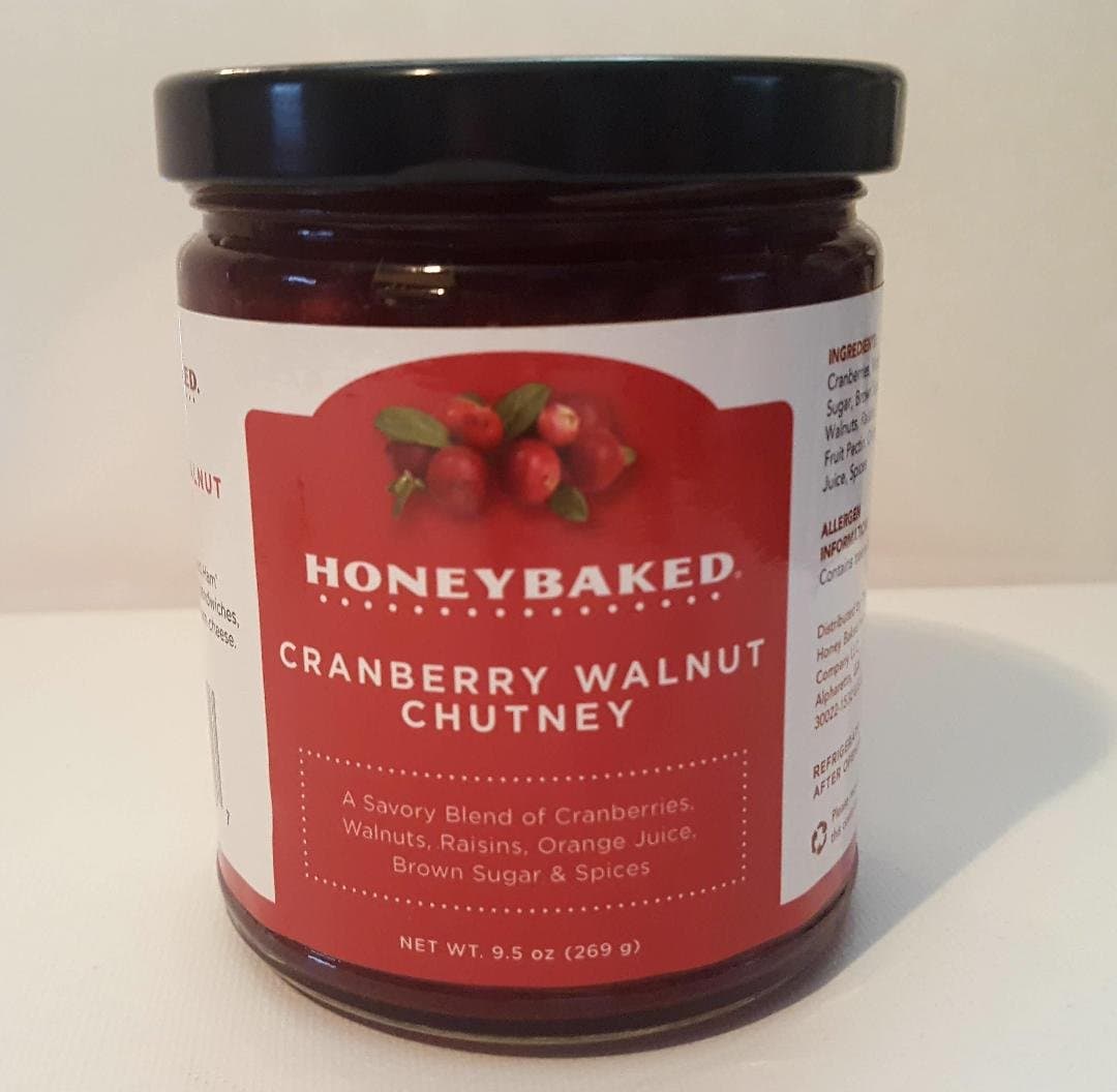 Honey Baked Ham Cranberry Walnut Chutney 9.5 Oz
