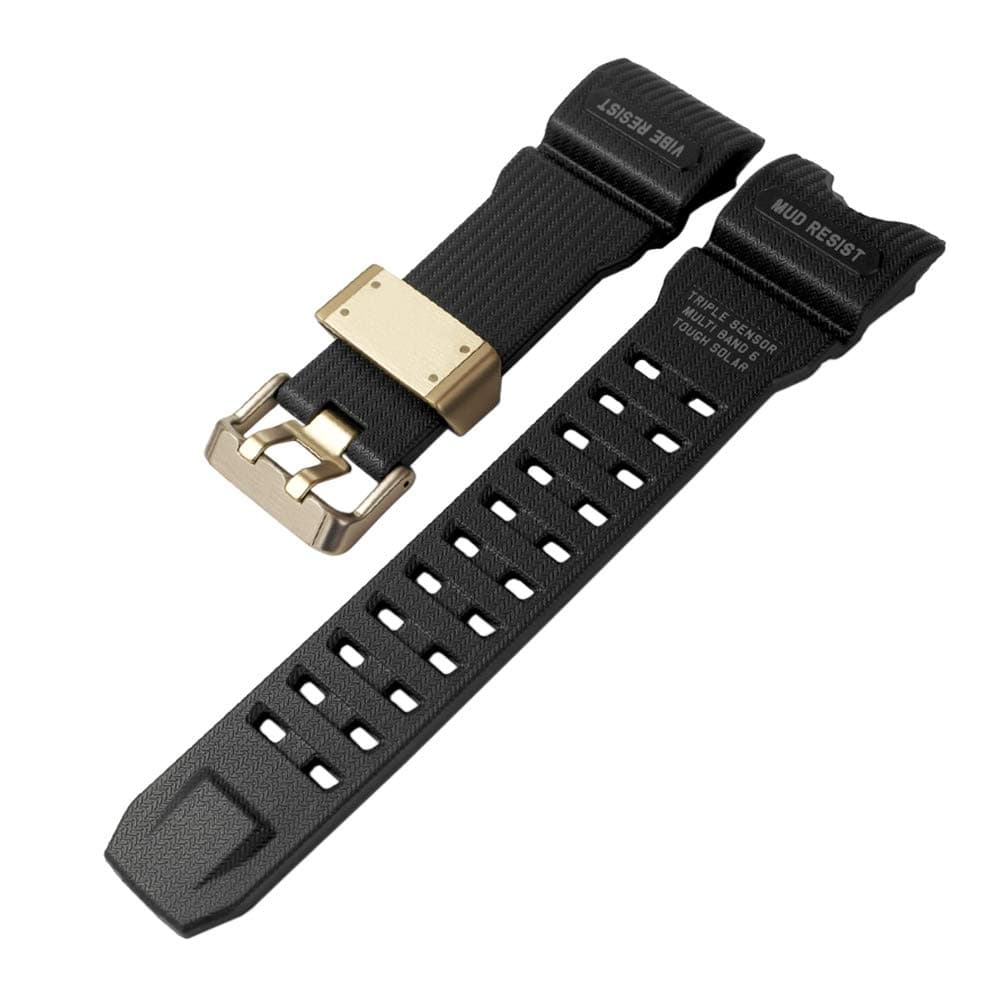 Poonkuos Waterproof Replacement Strap for Casio G-Shock Mudmaster GWG-1000GB-1A - Natural Resin Watch Band
