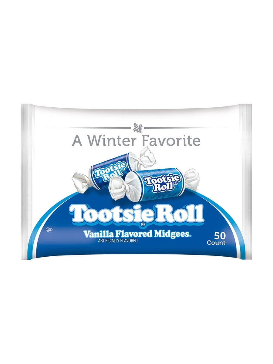 Tootsie Roll Vanilla Flavored Midgees Limited Edition - 12oz 340g