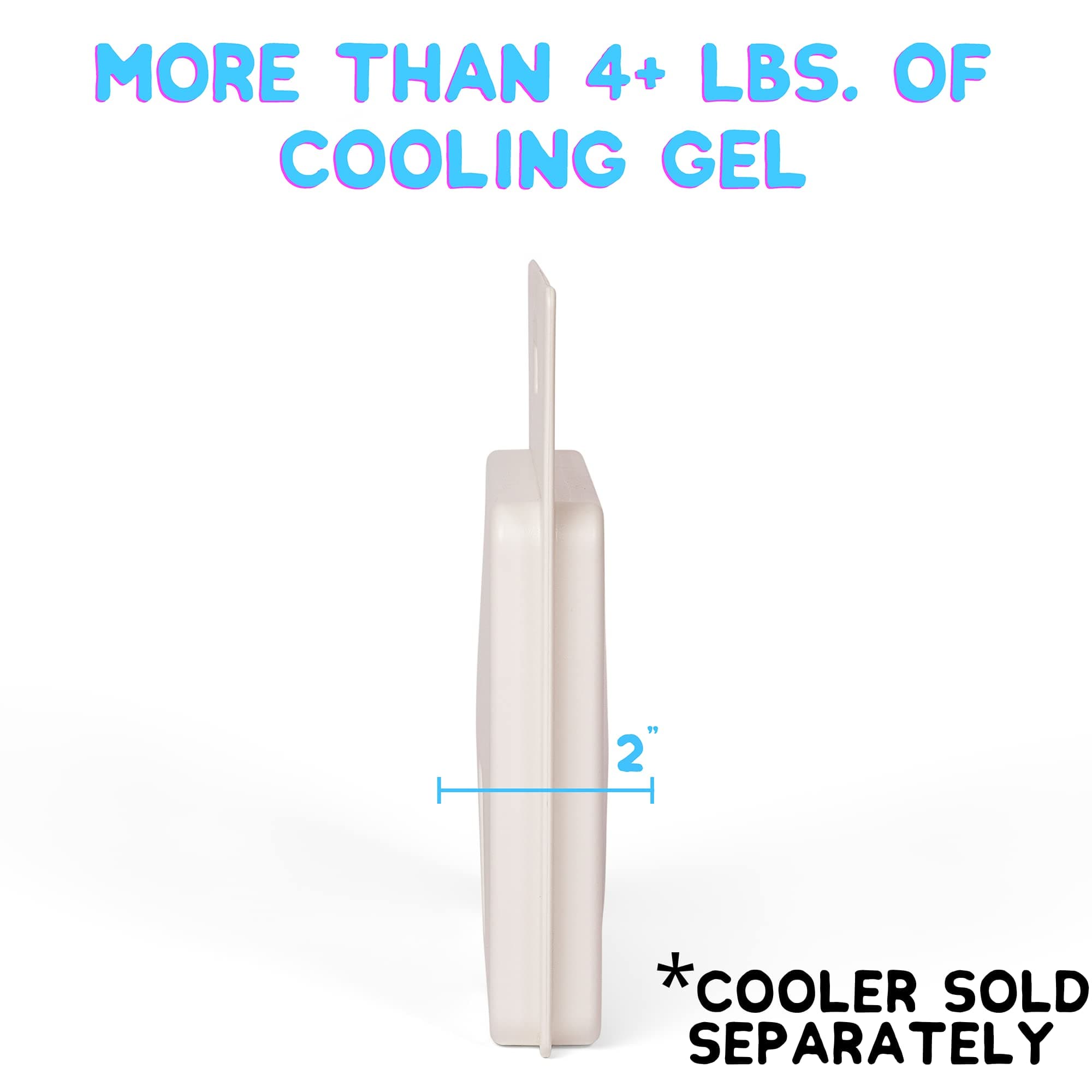 Ice Pack Divider for YETI Tundra Haul, YETI 35, YETI 45, and YETI 65 - Freezable Cooler Divider - Compatible with YETI Cooler Accessories, Wire Cooler Baskets, YETI Accessories, YETI Tundra 45