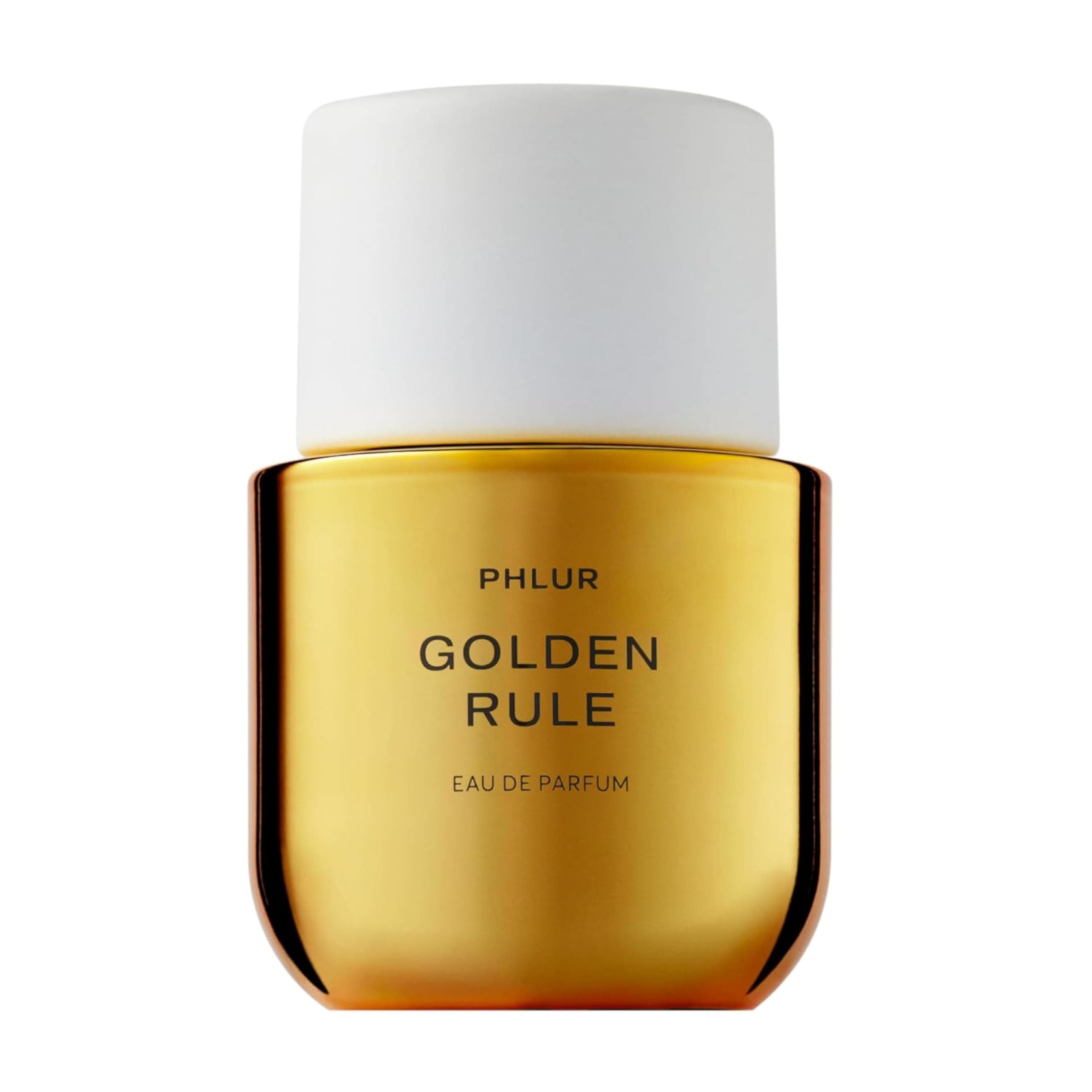 Golden Rule Perfume for Women & Men, 50 mL – Mandarin, Pink Pepper & Vanilla Cream Eau de Parfum with Coconut Milk Amber Sandalwood Fragrance