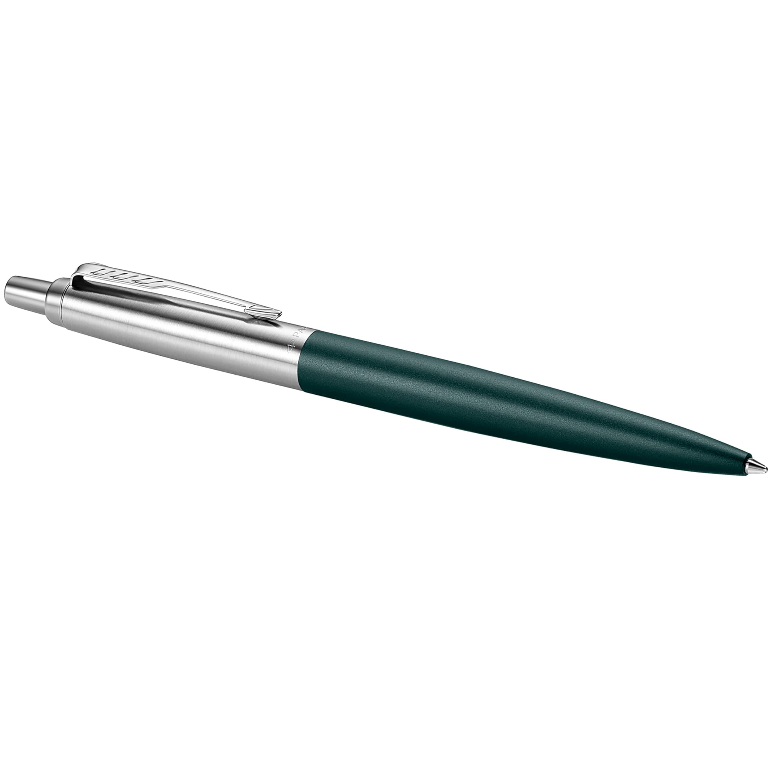 Parker Jotter XL Ballpoint Pen | Greenwich Matte Green with Chrome Trim | Medium Point | Blue Ink Gift Box