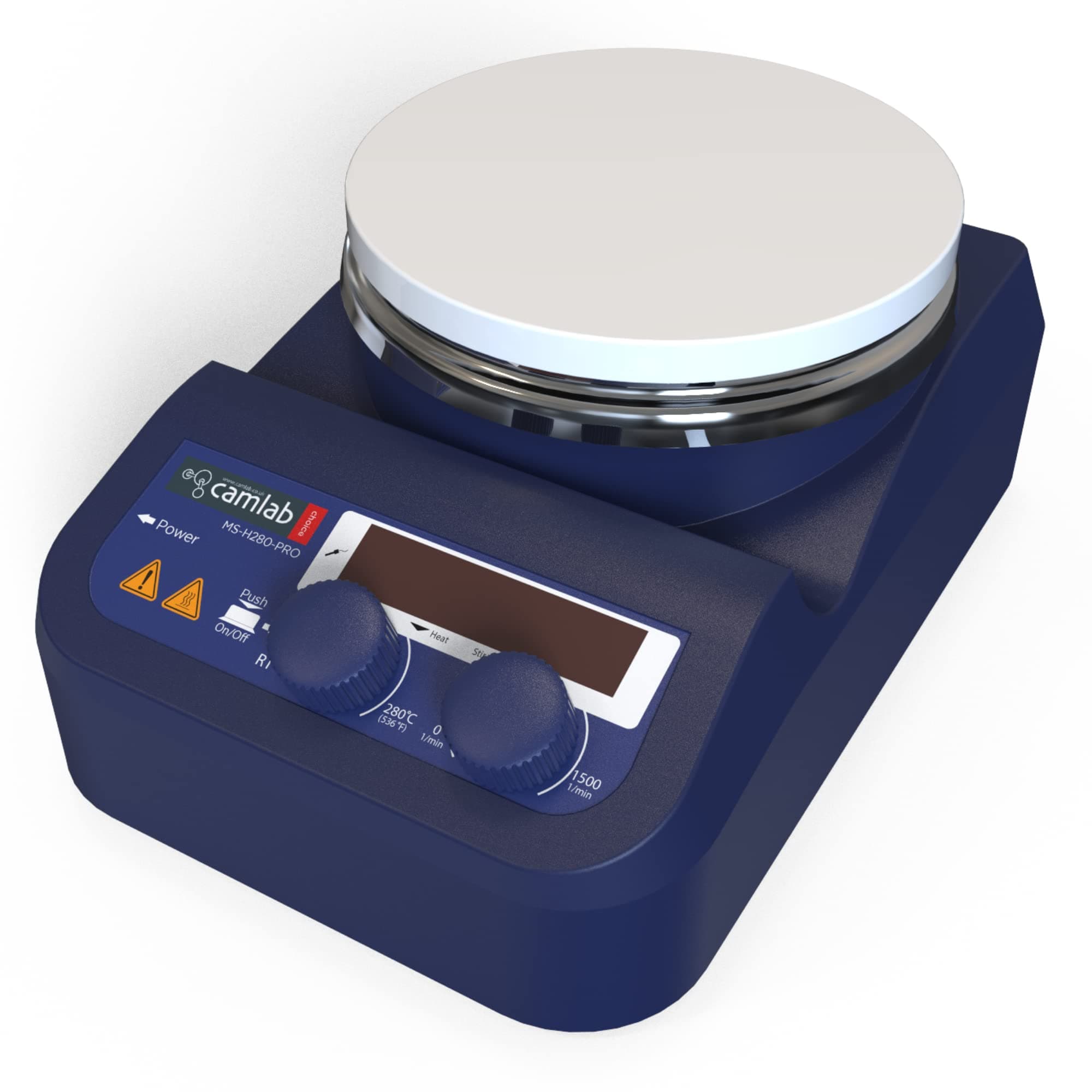 1200464 Premium Choice Presents THE Magnetic Hotplate Stirrer, Magnetic Stirrer, With Magnetic Stirrer Bar, Suitable for beakers with liquid up to 3L