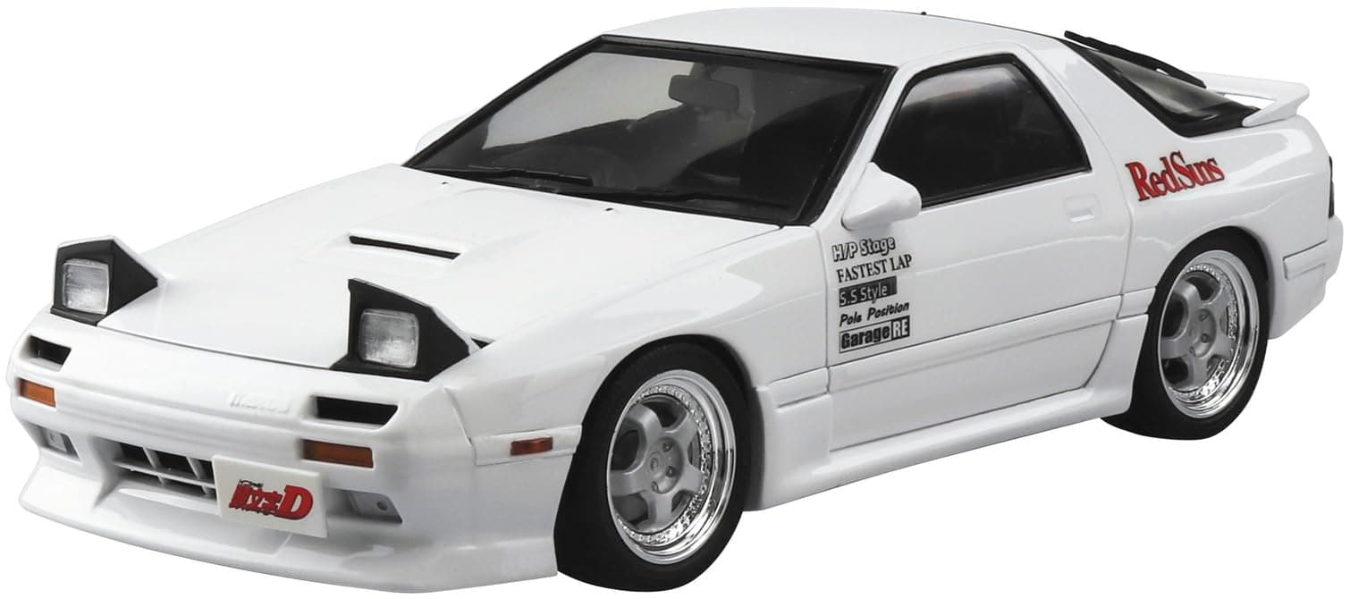 Initial D: Ryosuke Takahashi FC3S FX-7 1:24 Scale Model Kit