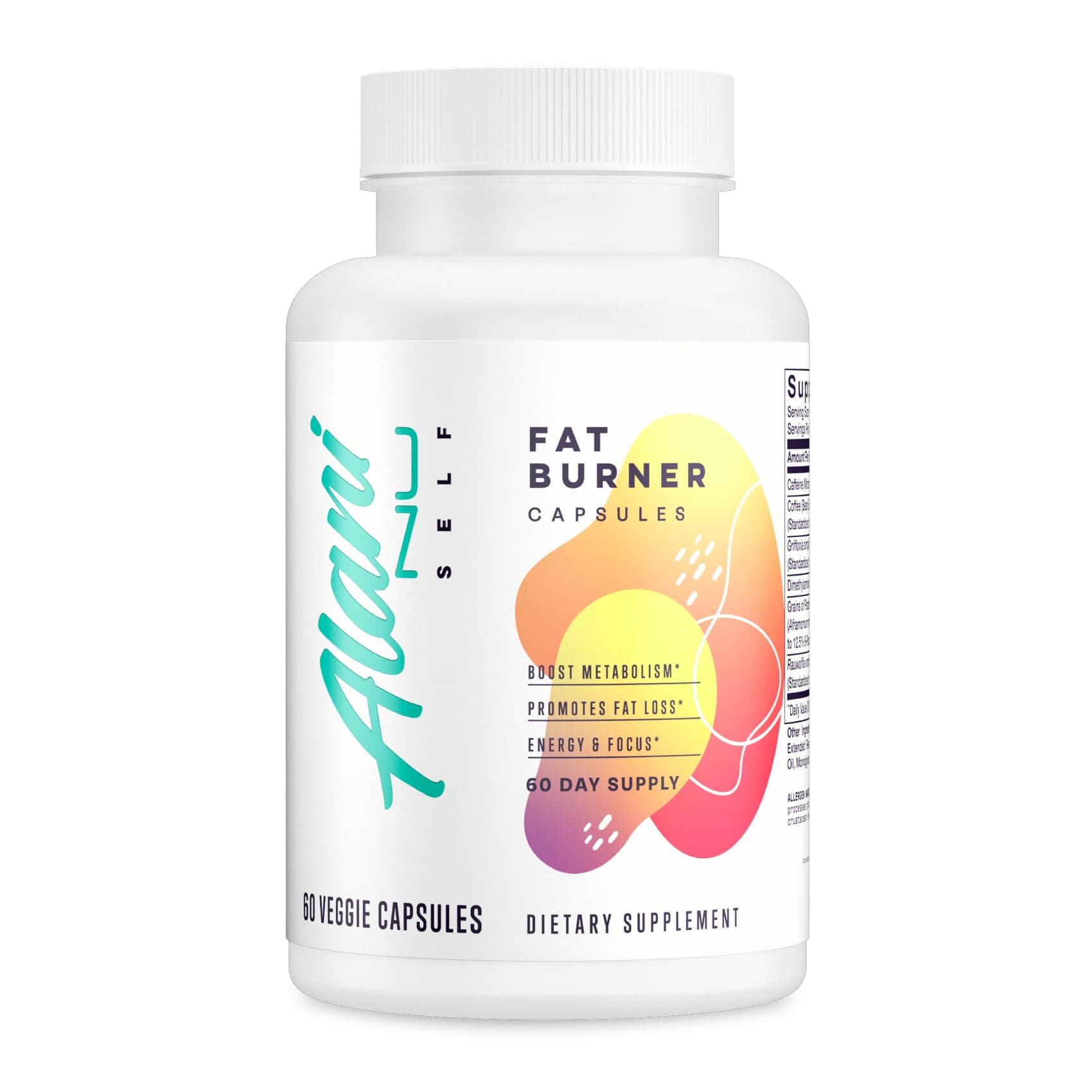 Alani Nu Premium Fat Burner Supplement, Metabolism Booster and Appetite Suppressant, 60 Day Supply, Packaging May Vary