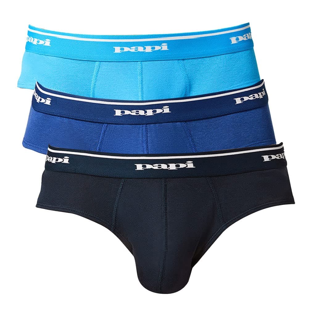 Papi Men's 3 Pack Low Rise Brief