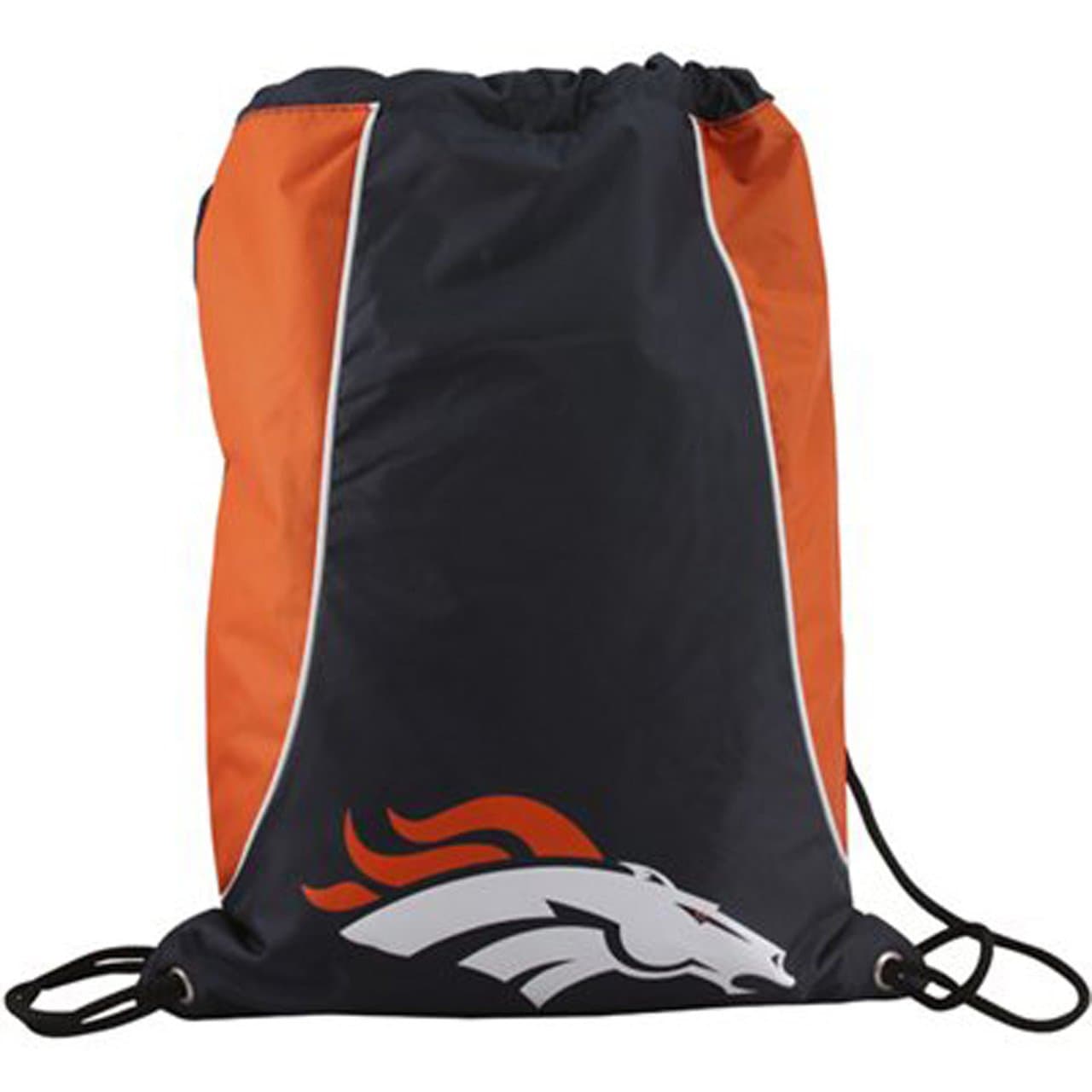 Officially Licensed NFL Denver Broncos "Axis" Backsack, 18", Navy
