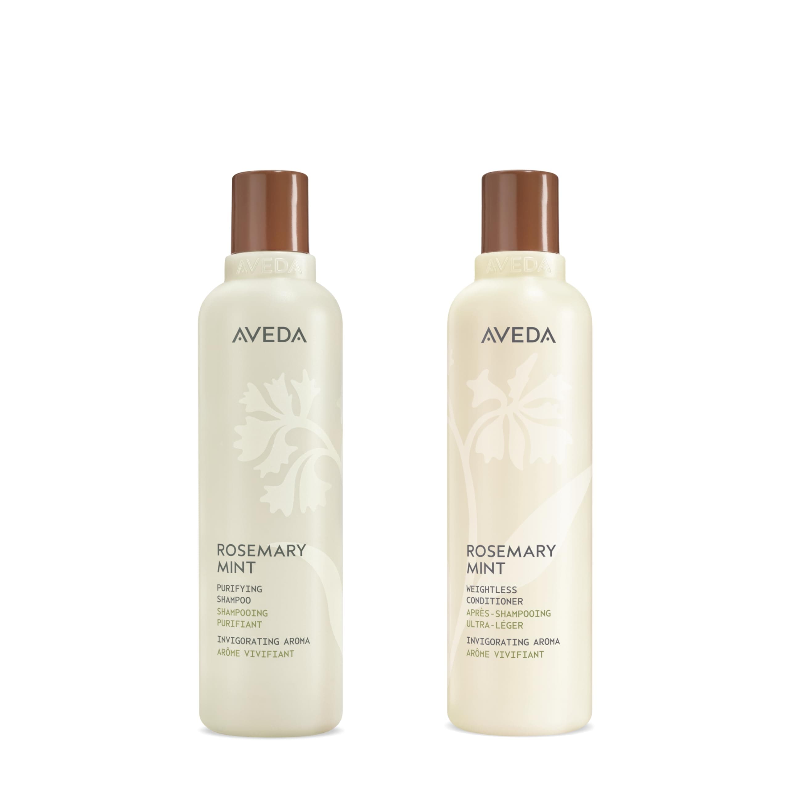 Aveda Rosemary Mint Purifying Shampoo | Clarifying Shampoo | Gently Removes Buildup, Adds Shine | For Normal to Oily Hair, Fine to Medium Hair | Invigorating Aroma| 97% Naturally Derived*