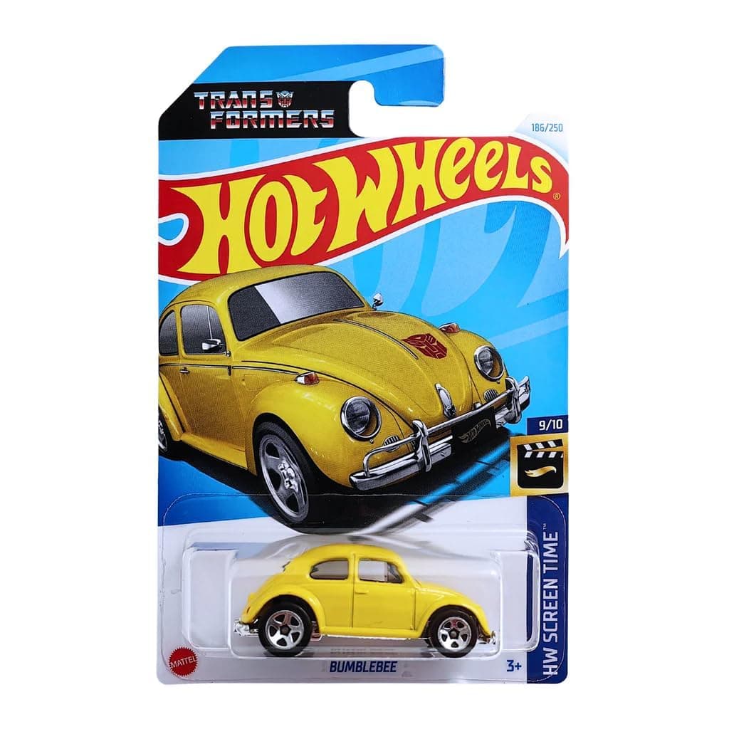 Bumblebee - HW Screen Time 9/10 - HTB35 - Short Card - Transformers - VW Beetle - Mattel 2024-1:64