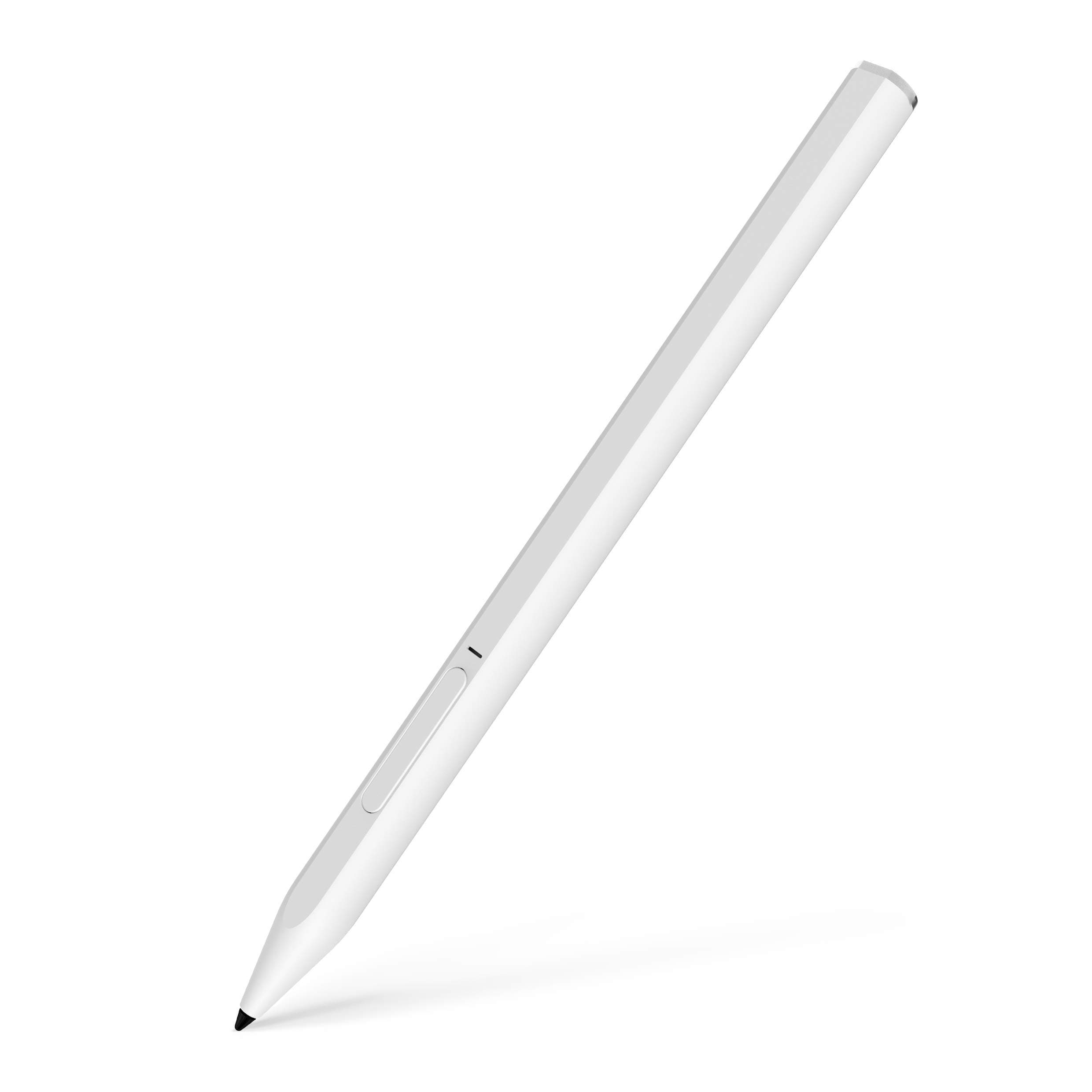 Stylus Pen for Apple iPad with Palm Rejection, Super Slim, Rechargeable, Renaisser Stylus for Apple iPad (10.2-Inch), iPad Pro 2018(11/12.9 Inch), iPad (6th Gen), Air (3rd Gen), Mini (5th Gen), White