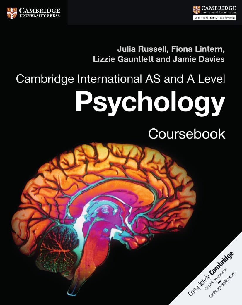 Cambridge International AS and A Level Psychology Coursebook Paperback – 1 Sept. 2016