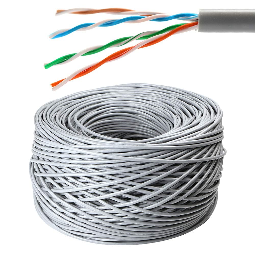 TarLinkĀ® CAT6 Ethernet Network Cable Outdoor Waterproof High Speed GIGABIT LAN Patch UTP Cat 6 Copper Cable Reel Wire (300m)