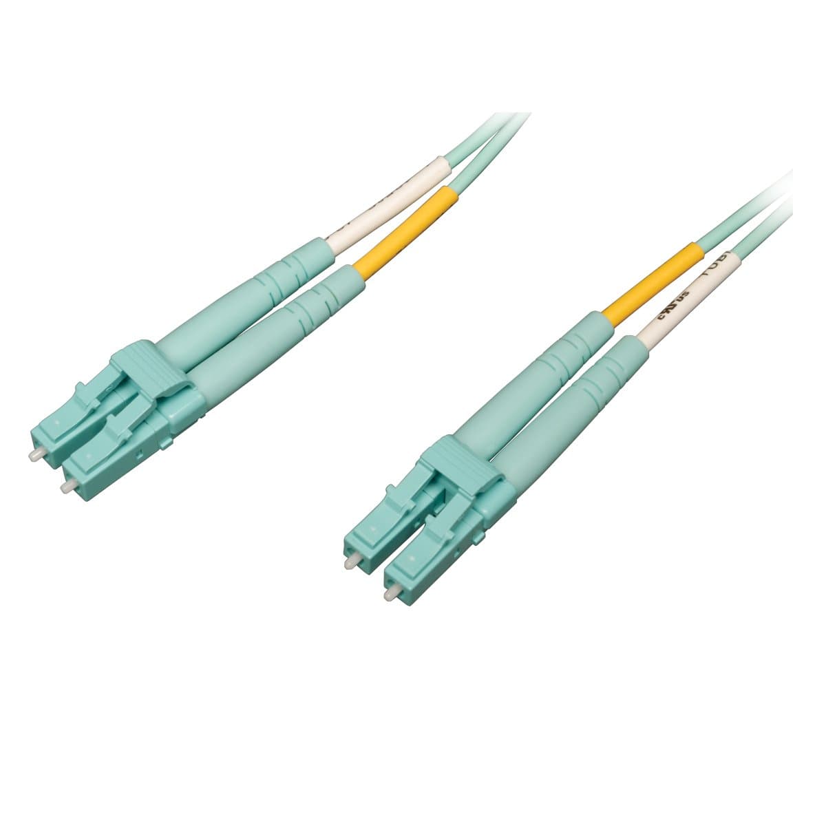 Tripp Lite 10Gb/100Gb Duplex Multimode 50/125 OM4 LSZH Fiber Patch Cable (LC/LC) - Aqua, 5M (16-ft.)(N820-05M-OM4)