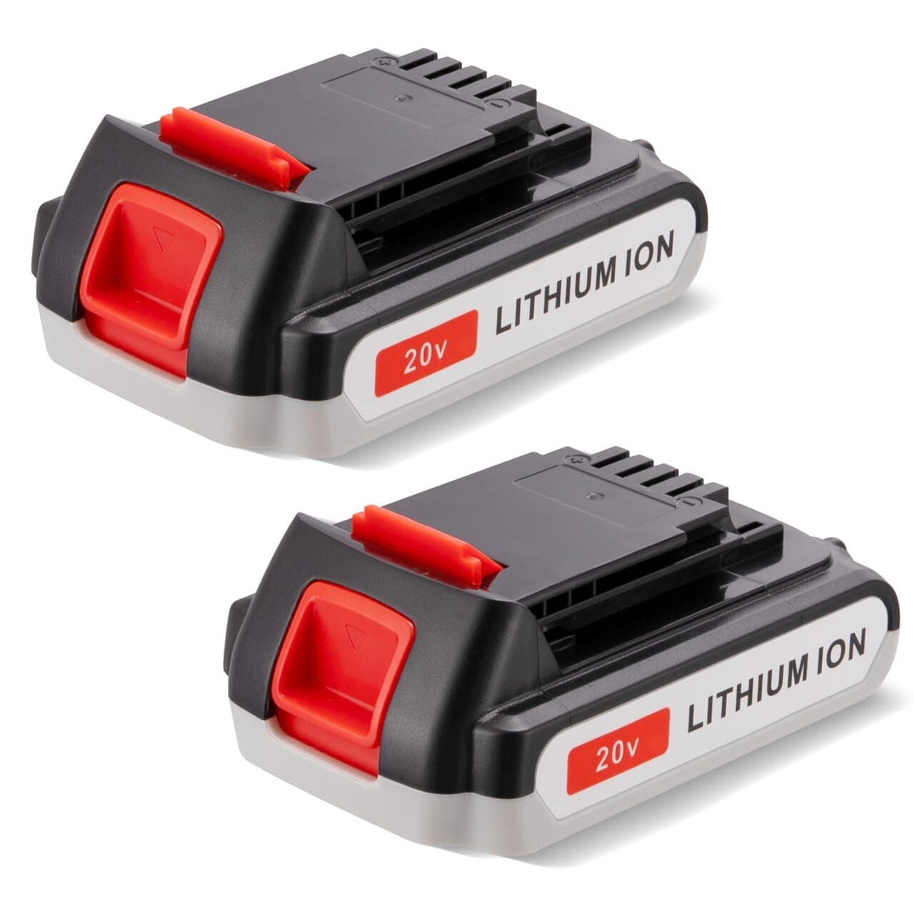 FirstPower 4.0Ah LBXR20 Battery - Repalce for Black and Decker 20v Lithium Battery, Compatible with LBXR20 LB20 LBX20 LBX4020 LB2X4020 Tools (2 Packs)