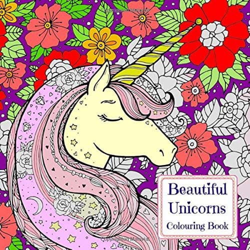 Beautiful Unicorns Colouring Book Paperback – 16 Nov. 2017