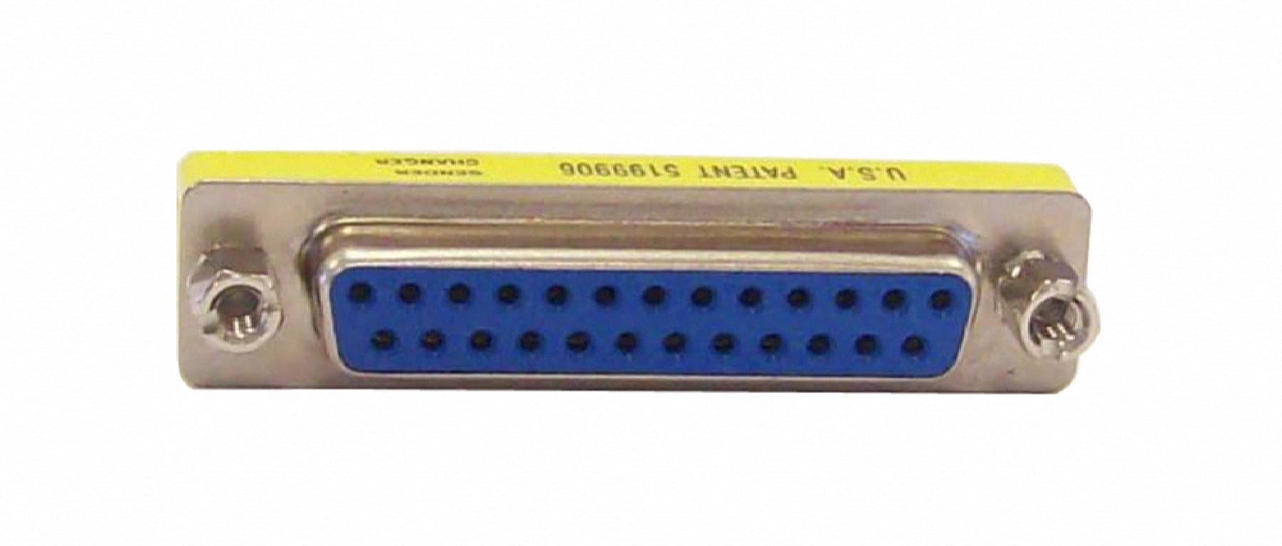 Your Cable Store DB25 25 Pin Serial Port Female/Female Adapter Gender Changer RS232