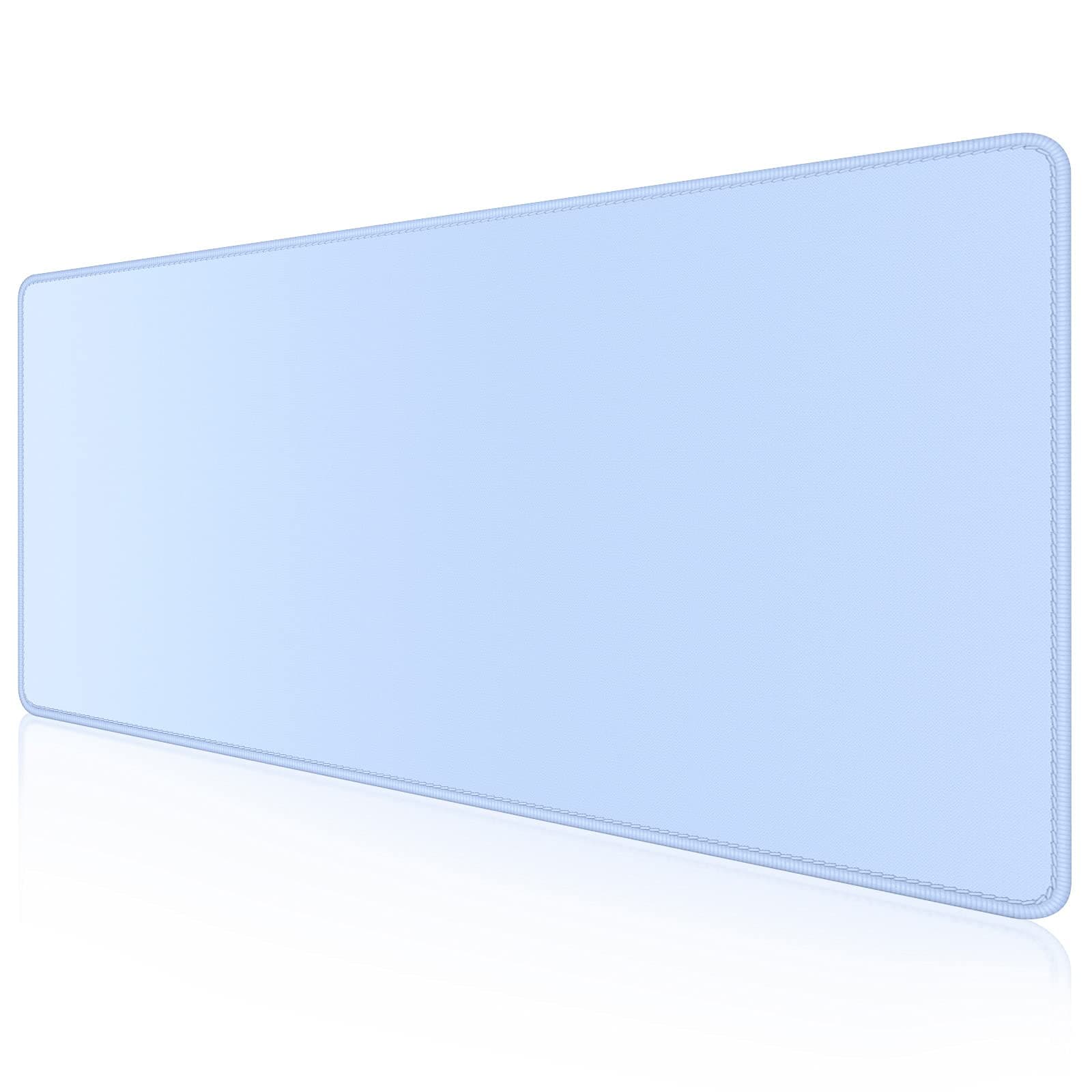 Dapesuom Large Extended Gaming Mouse Pad with Stitched Edges, Full Size Desk Mat with Non-Slip Base, Large Computer Keyboard Pad for Laptop Office 23.6 x 11.8 inch