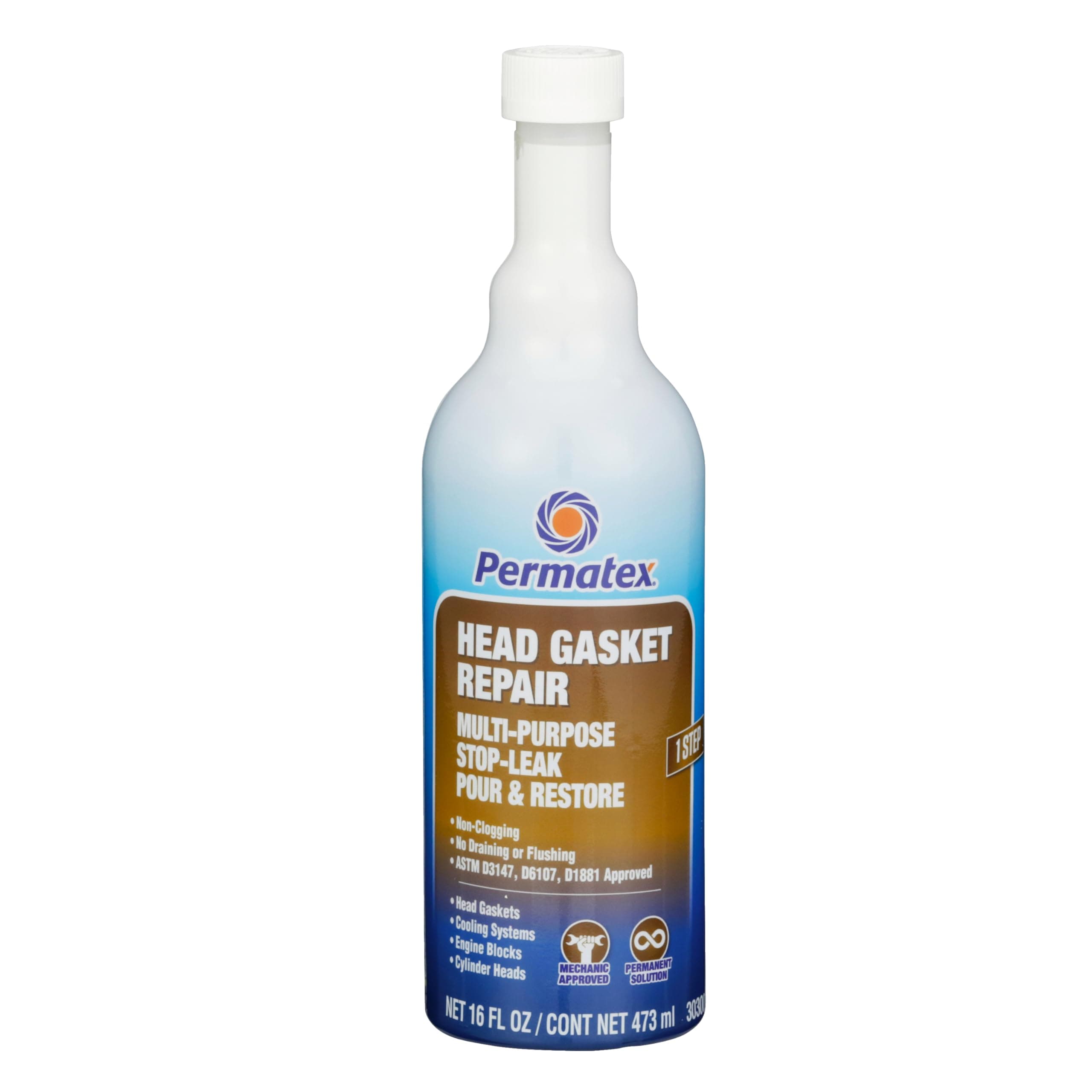 30300 Head Gasket Repair - Multi-Purpose Stop-Leak, 16 fl. Oz, Seals Head Gaskets While Preventing Future Leaks
