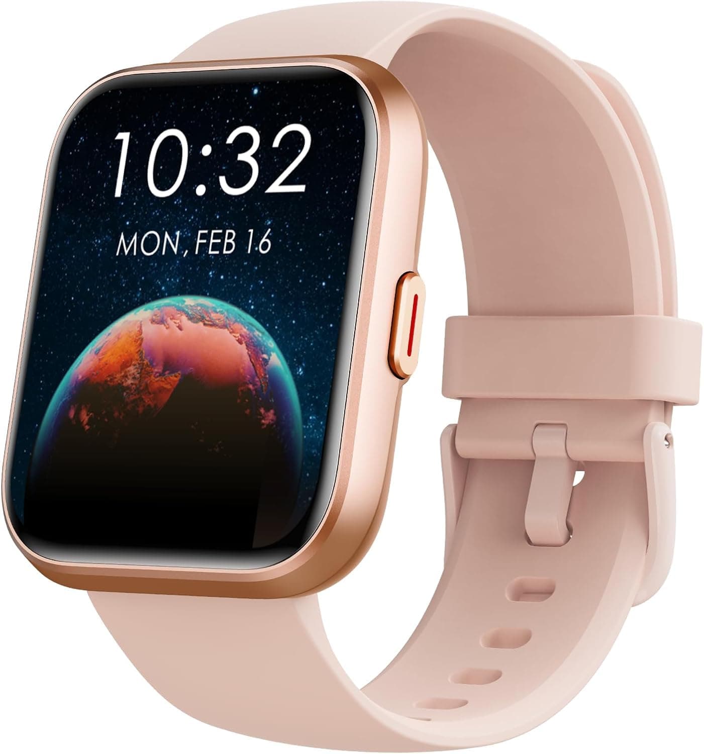 Smart Watch for Women Android & iPhone, Alexa Built-in, 1.8" Touch Screen Fitness Tracker with Answer/Make Calls, 3ATM Waterproof Heart Rate/Sleep/SpO2 Monitor, Pedometer, 100+ Sport Modes