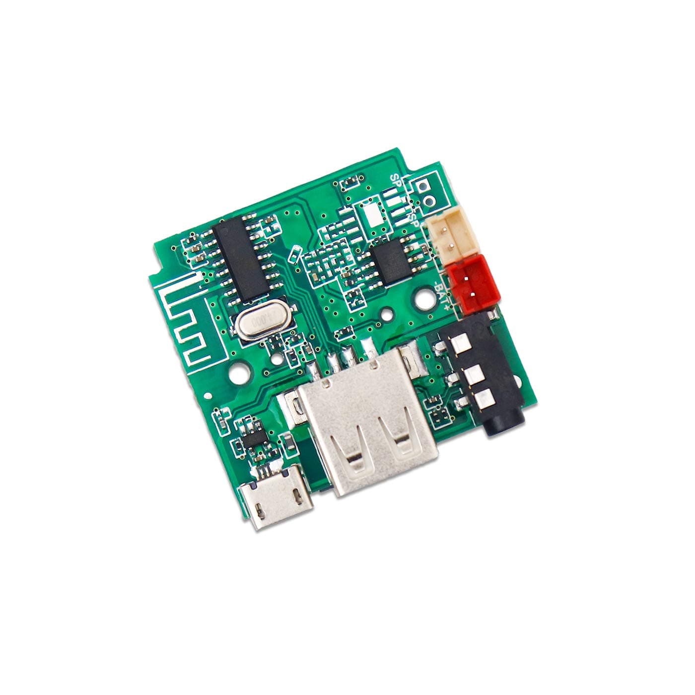 5V Bluetooth Amplifier FM USB AUX Card Wireless HI-FI Module with mic Audio Player Decoder Module Kit 5w