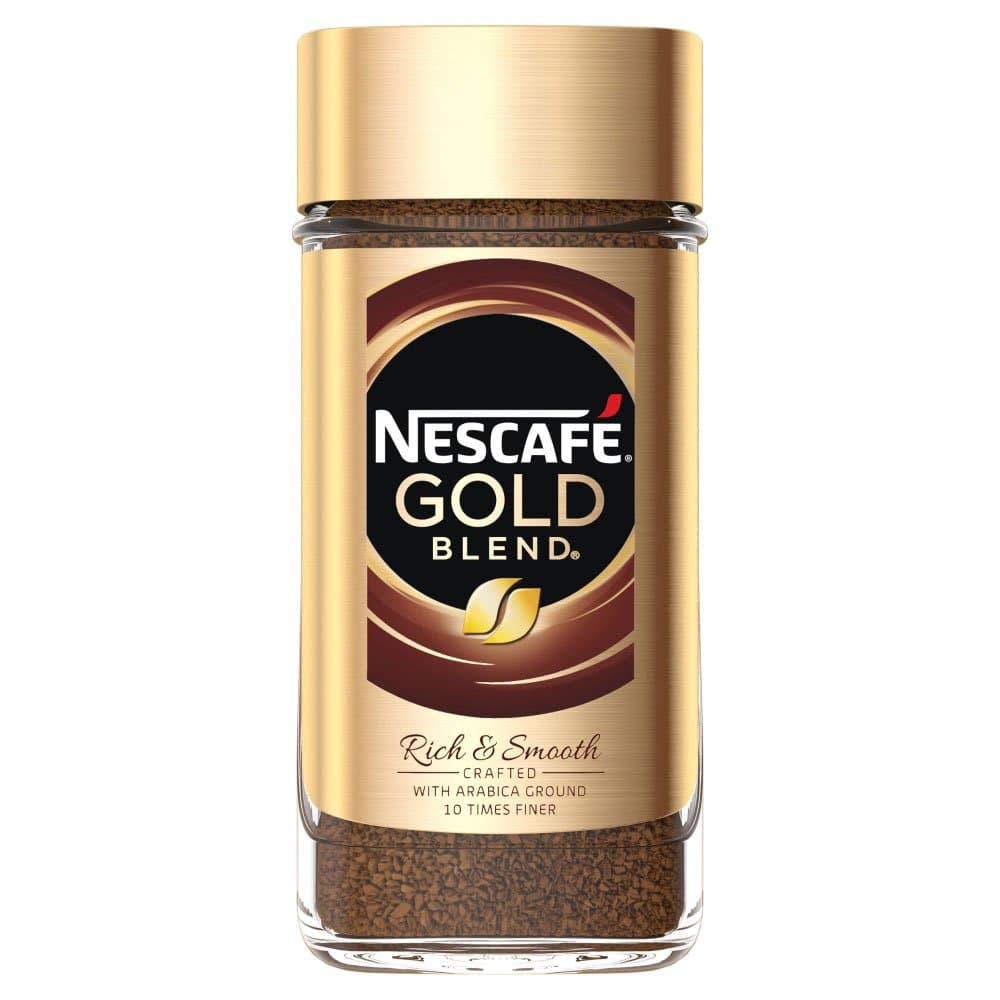Nescafe Gold Blend Coffee Granules 200g Jar (Pack of 12)