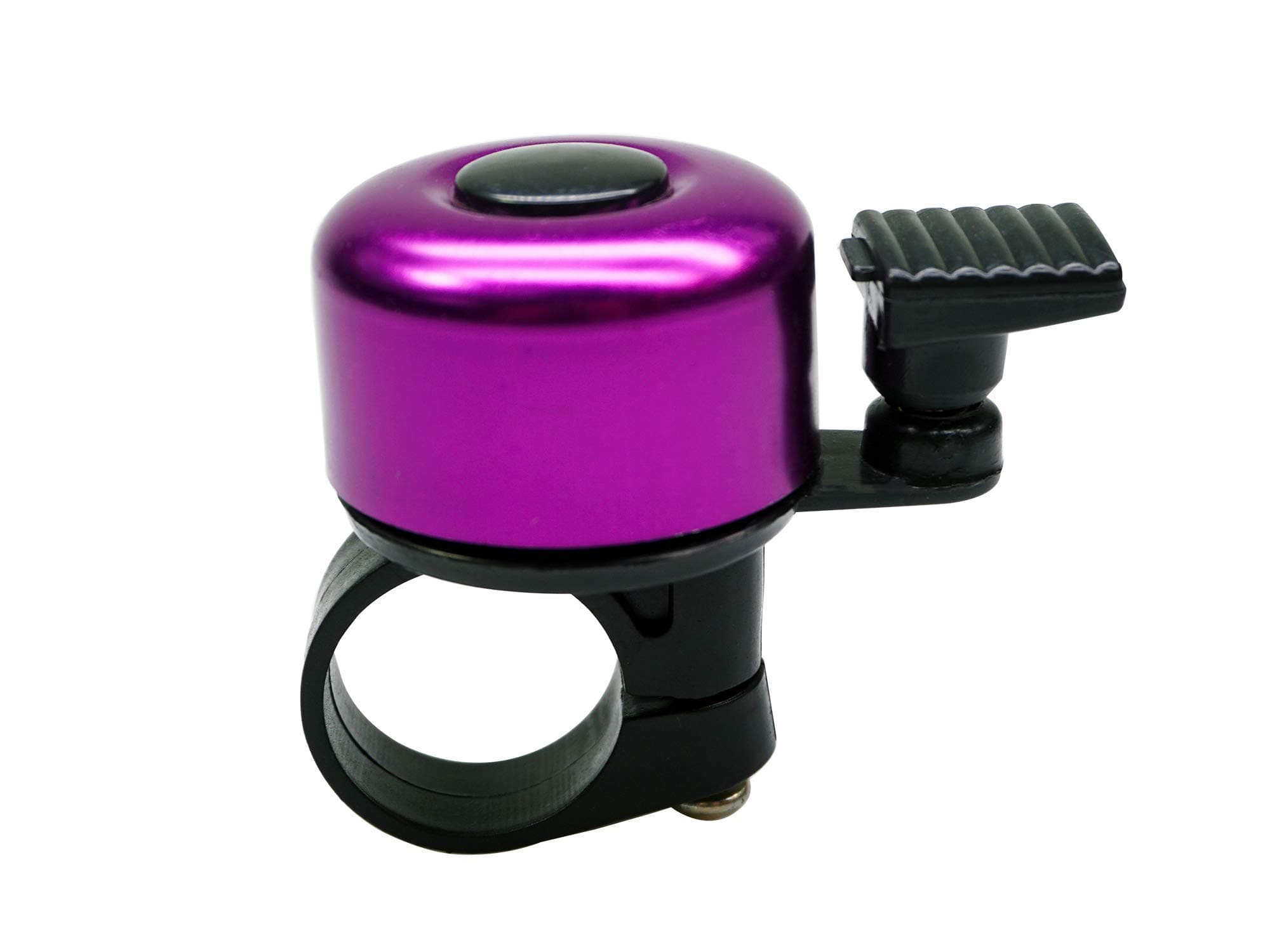 Intoy Bicycle Bell Alloy Mini, Loud Clear Sound Bike Bells for Adults and Kids - Fits 7/8 Inch Bicycle Handle Bar