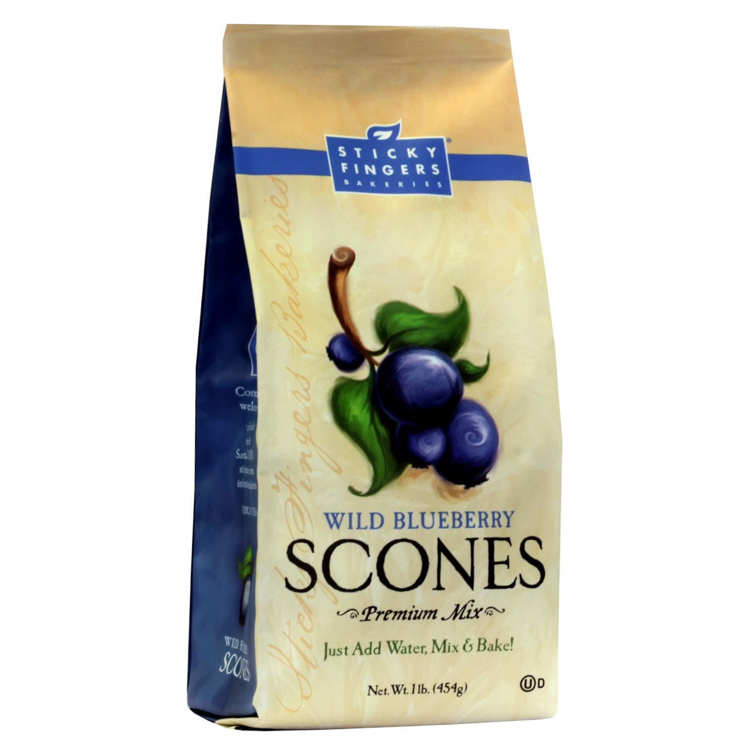 Sticky Fingers Wild Blueberry Scone Mix -Wild Blueberry-15 O
