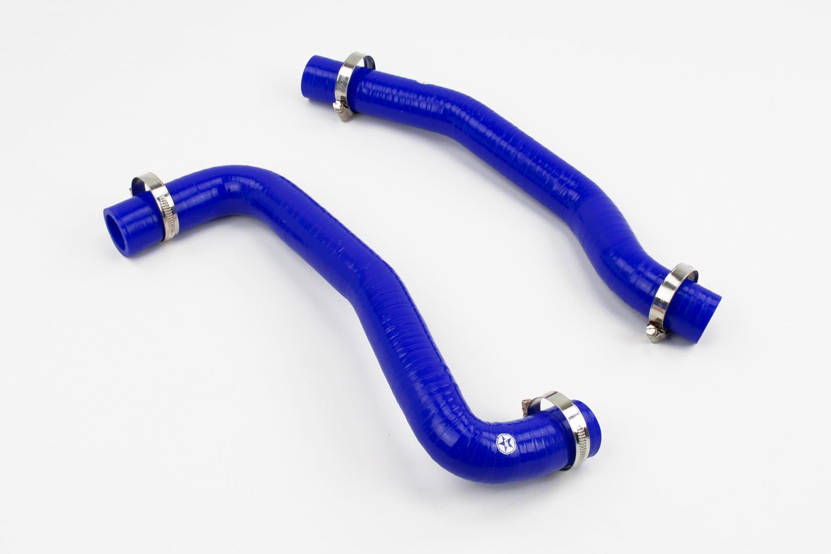 Stoney Racing Silicone Radiator Hose Kit with Clamps ST200-0001B-CK (Blue)