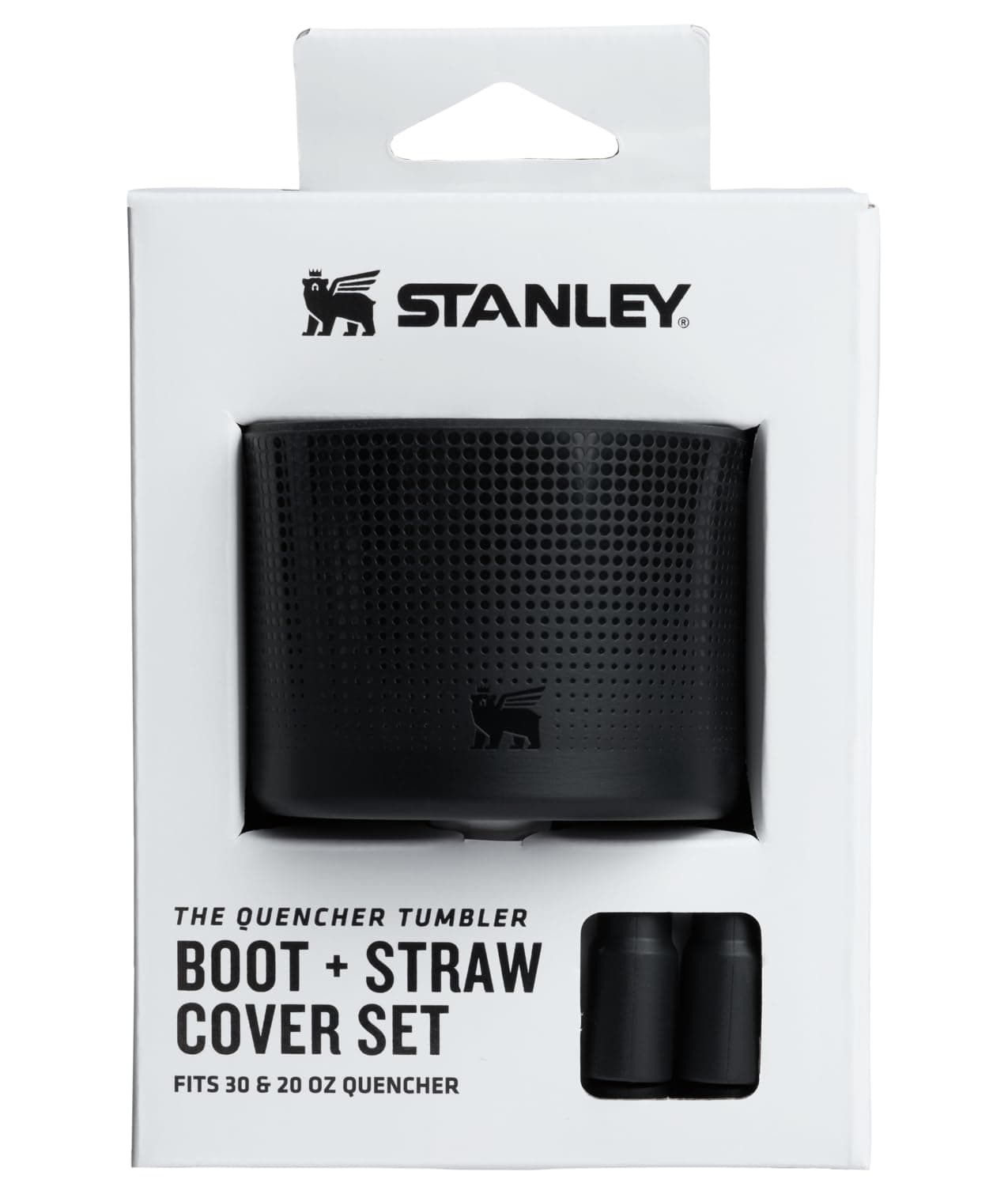 STANLEY Quencher Boot and Straw Cover Cap | Anti-Slip Silicone Protector for Tumbler with Handle | Accessory Set for Stainless Steel Drinking Cup | BPA-Free