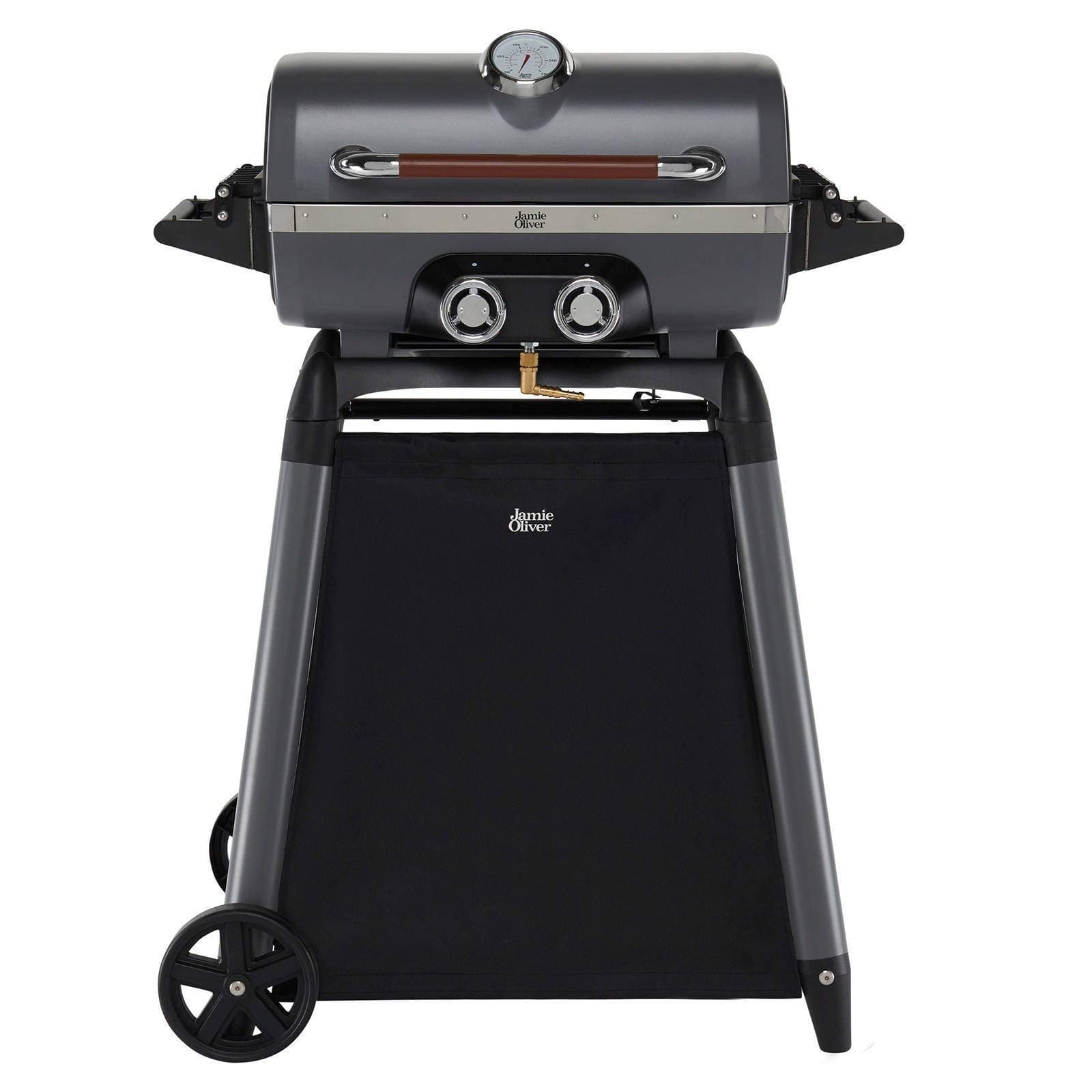 Jamie Oliver Explorer 5500 2 burner gas BBQ/Grill, Grey, 30Bar