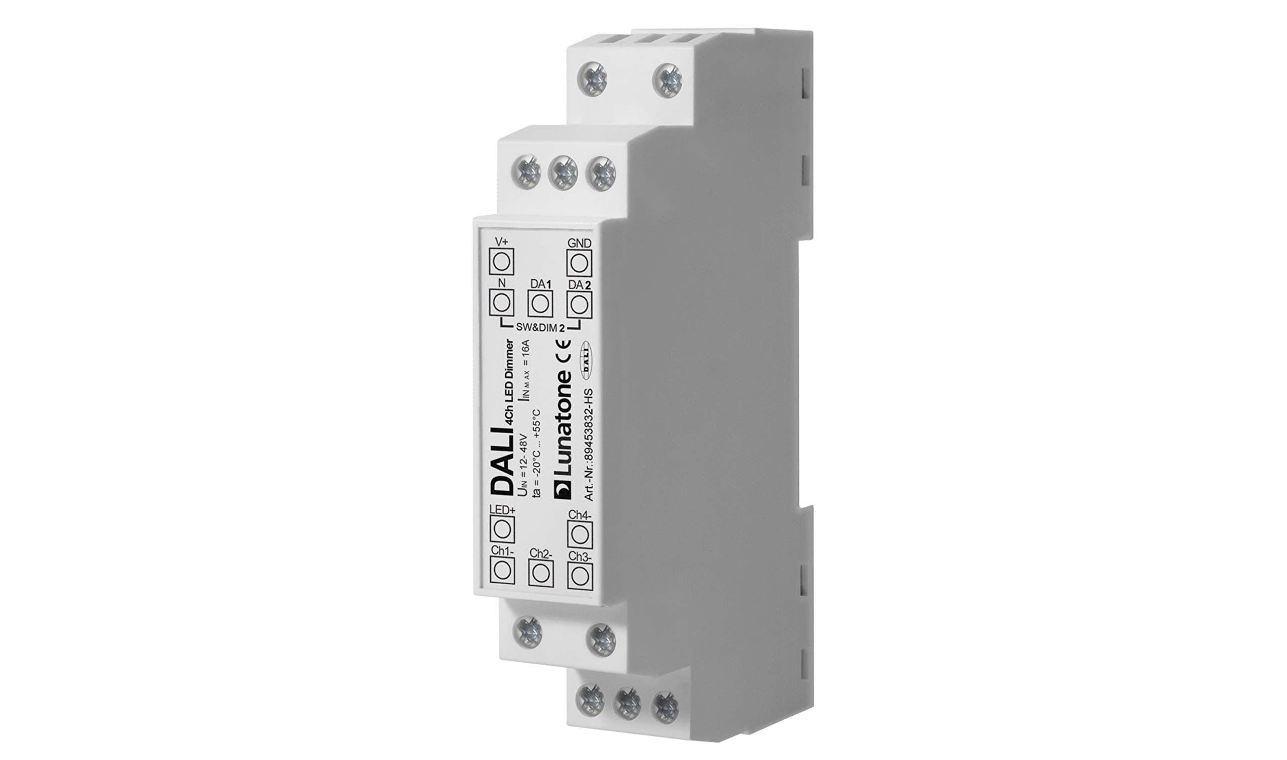 Lunatone 89453832-HS DALI DT6 LED Dimmer 2-4 CH CC-CV