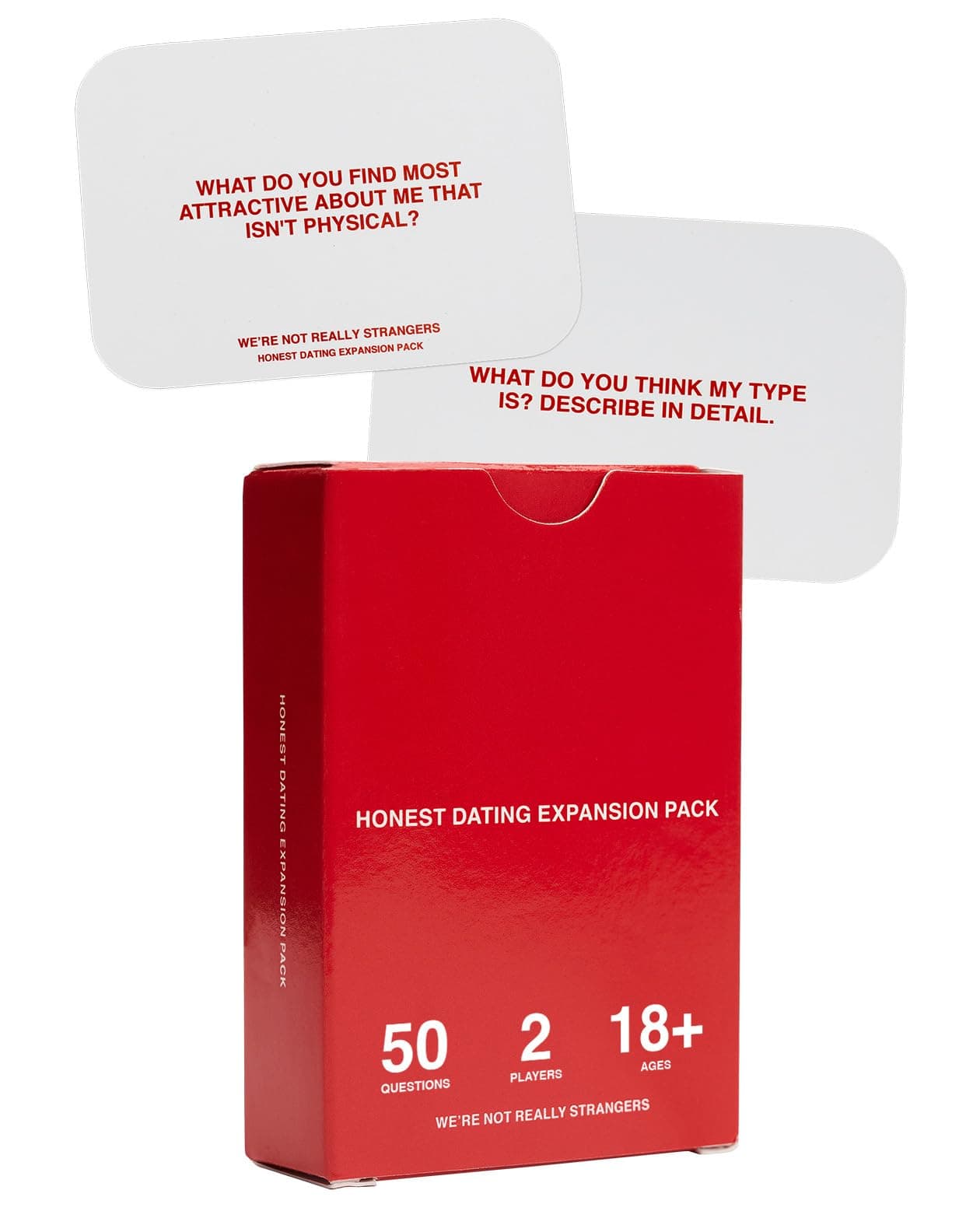 Honest Dating Expansion Pack Card Game – 50 Cards & Wild Cards – Conversation Cards for Couples, Adults, & Teens for Date Nights & Game Nights, Ages 18+, 2 Players