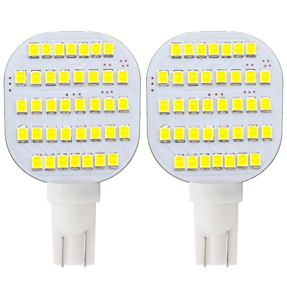 GRV T10 921 922 912 LED 38-2835 SMD AC/DC12V-24V RV Ceiling Dome Light RV Interior Lighting Trailer Camper Cool White Pack of 2?3.0Generation?