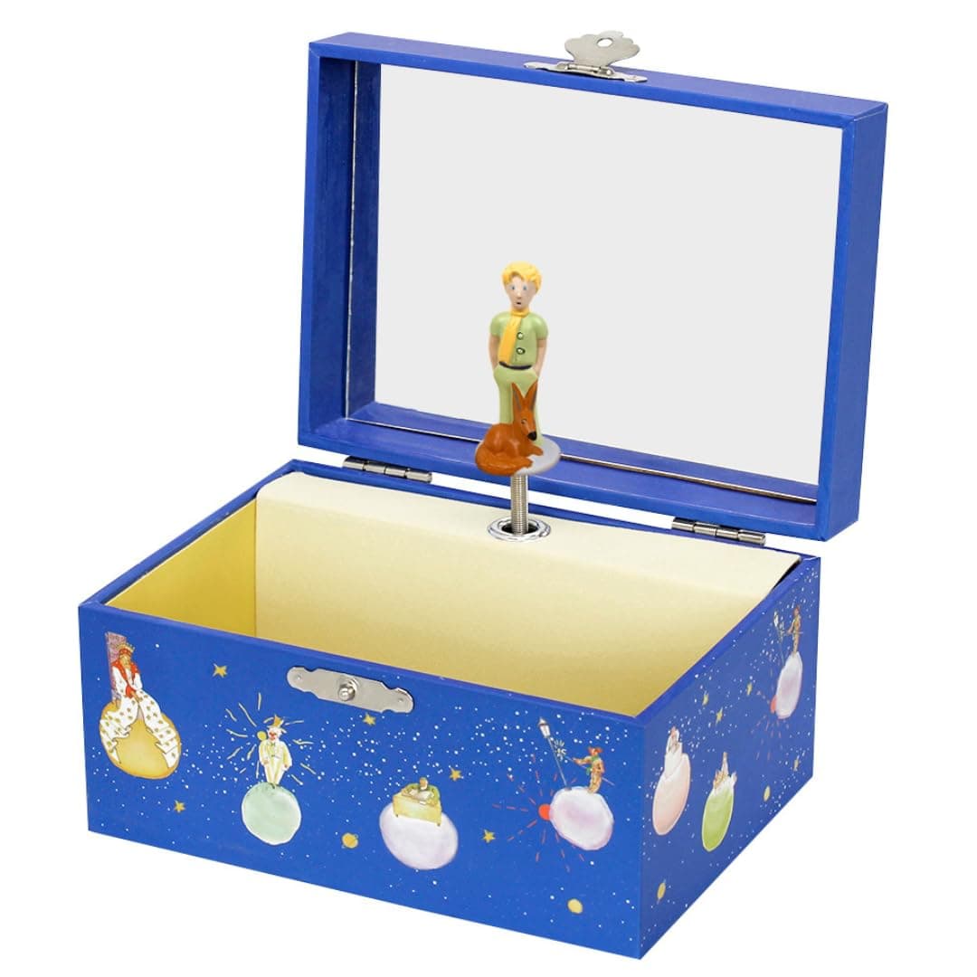 Trousselier Little Prince Jewellery Box (Navy Blue)