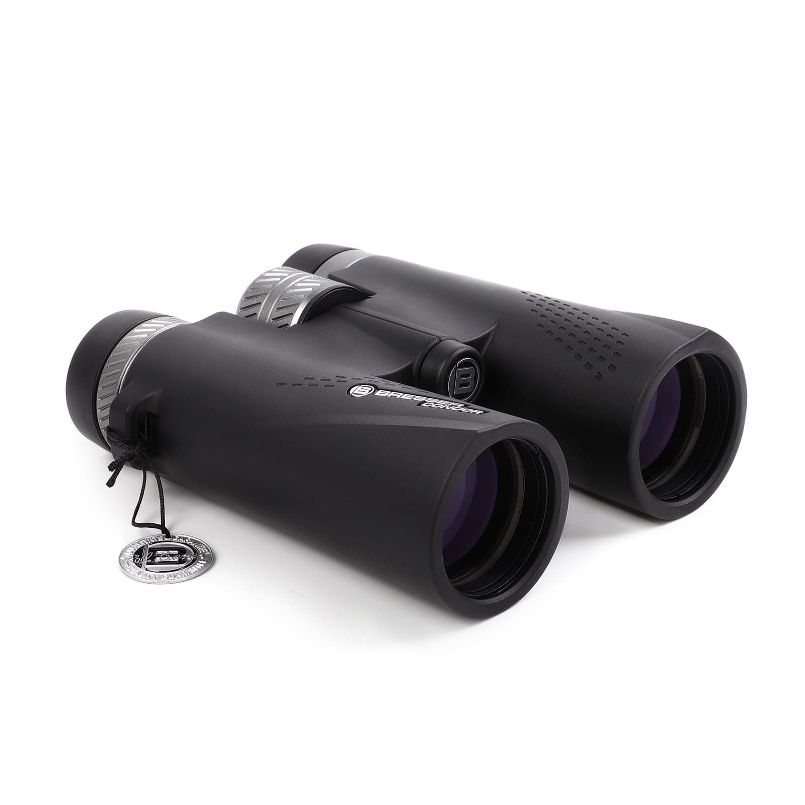 10x42 Binoculars for Adults High Powered with HD Optical System, FMC Green Film BAK4 Prism, Non-Slip Grip, Waterproof, Fogproof, Shockproof for for Hunting Bird Watching Travel Football Games